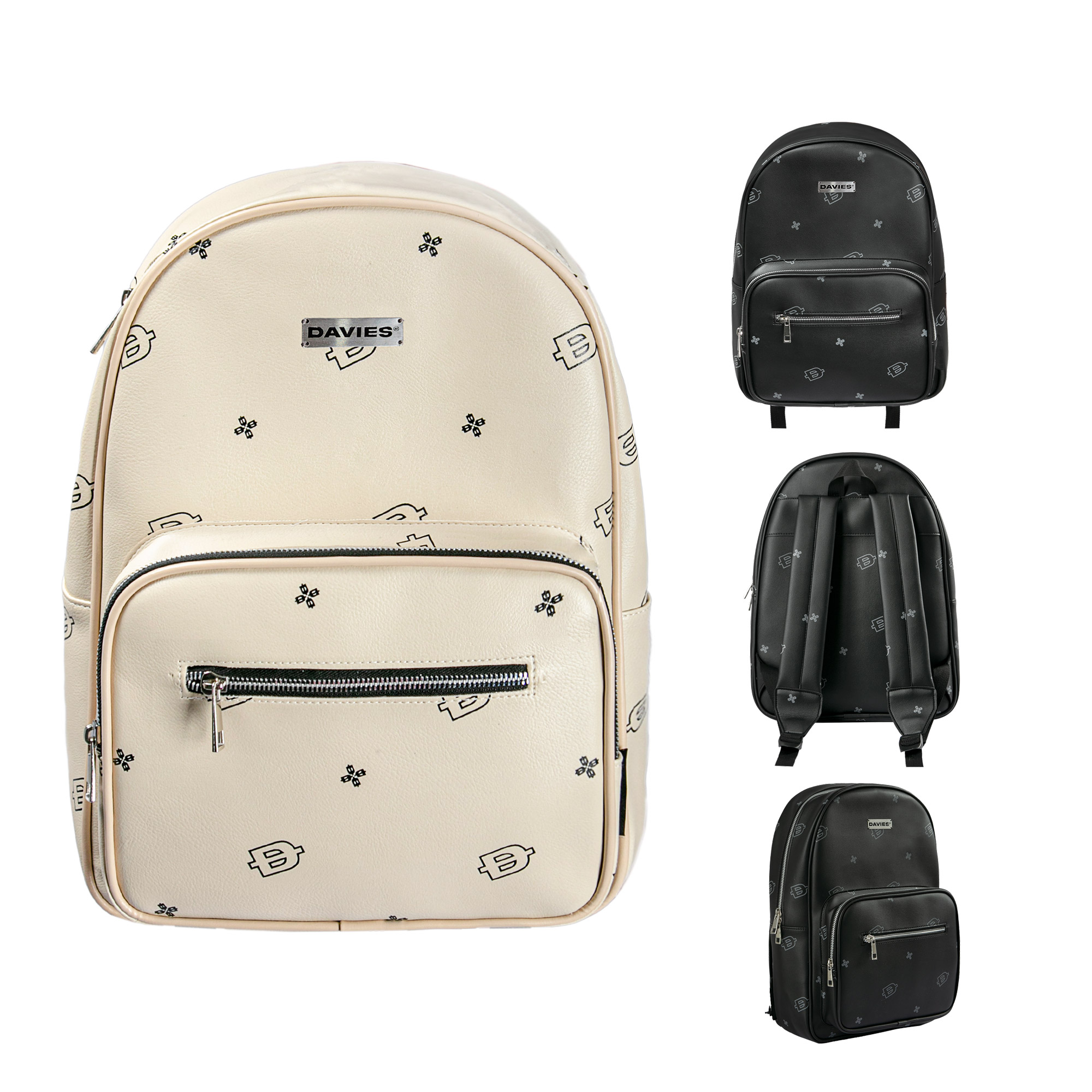 Balo local brand đi học da đẹp Monogram Backpack DAVIES BRAND ® Balo Local Brand Đi Học Da Đẹp Monogram Backpack Davies Brand ®