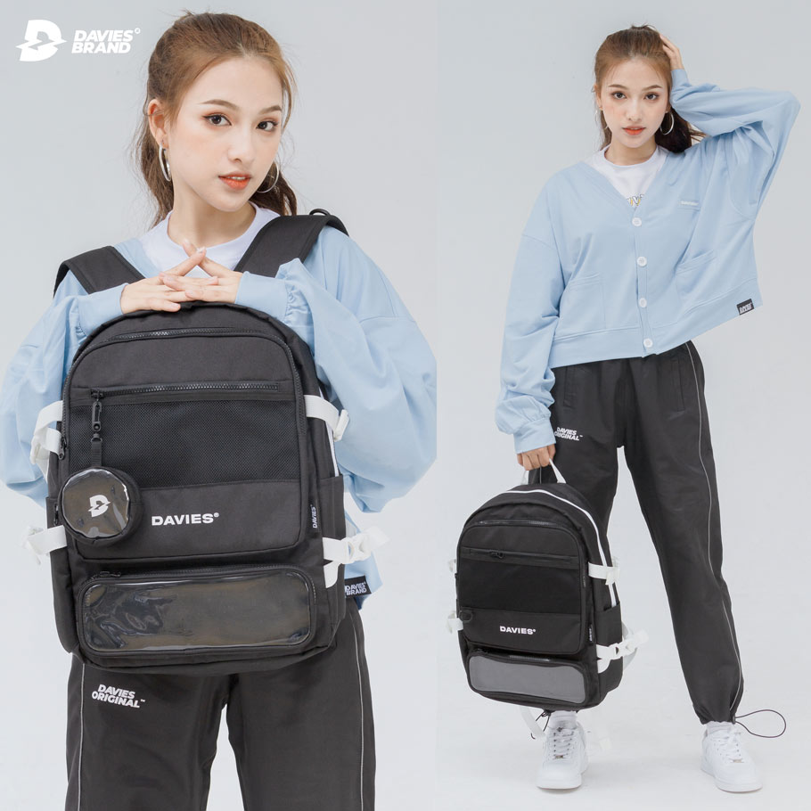 Balo Local Brand Davies - Original Plastic Backpack. Davies Brand ®