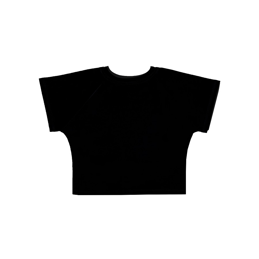 DSS Croptop Daisy-Black