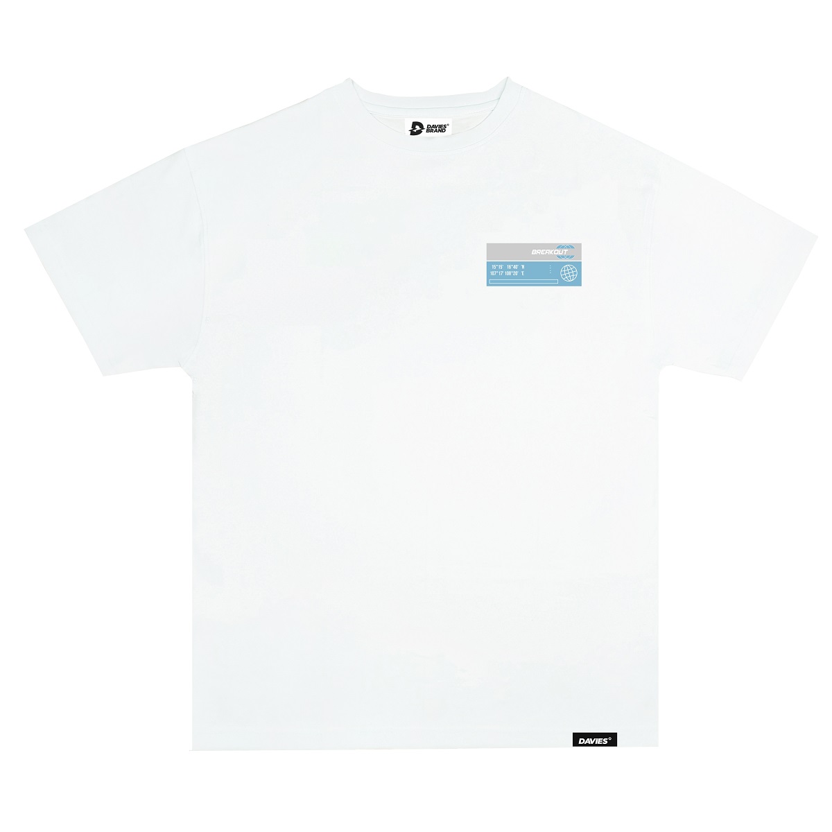 DSS Tee Moon Logo-White