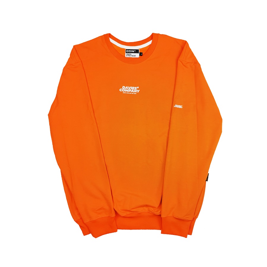 DSW SWEATER DAVIES COLLAB - ORANGE