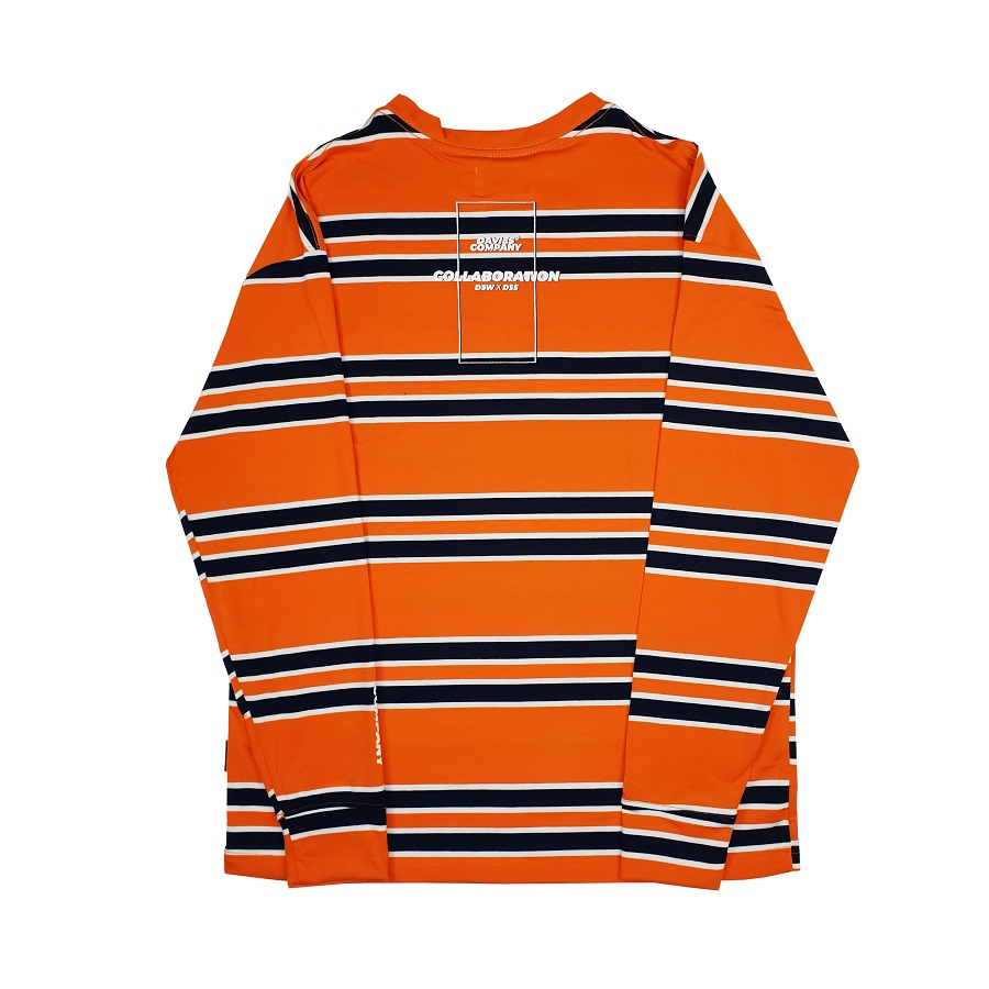 DSW SWEATER STRIPED ORANGE