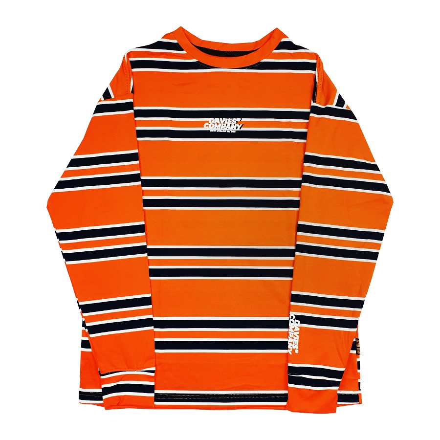 DSW SWEATER STRIPED ORANGE