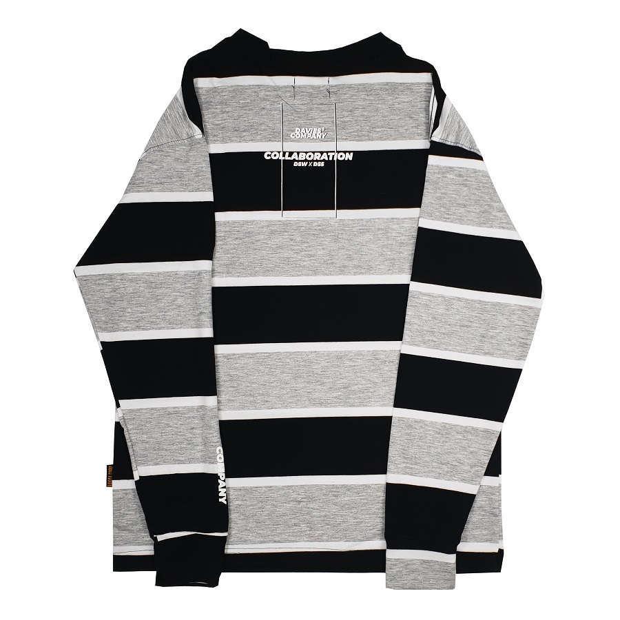 DSW SWEATER STRIPED GREY