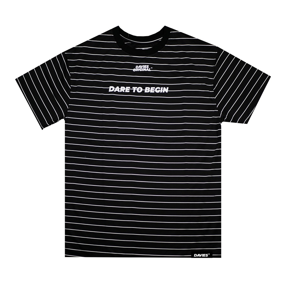 DSW Tee Striped Dare To Begin