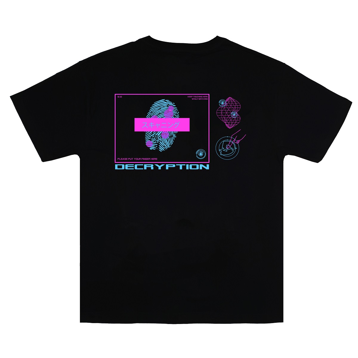 DSW Tee Scan Code-Black