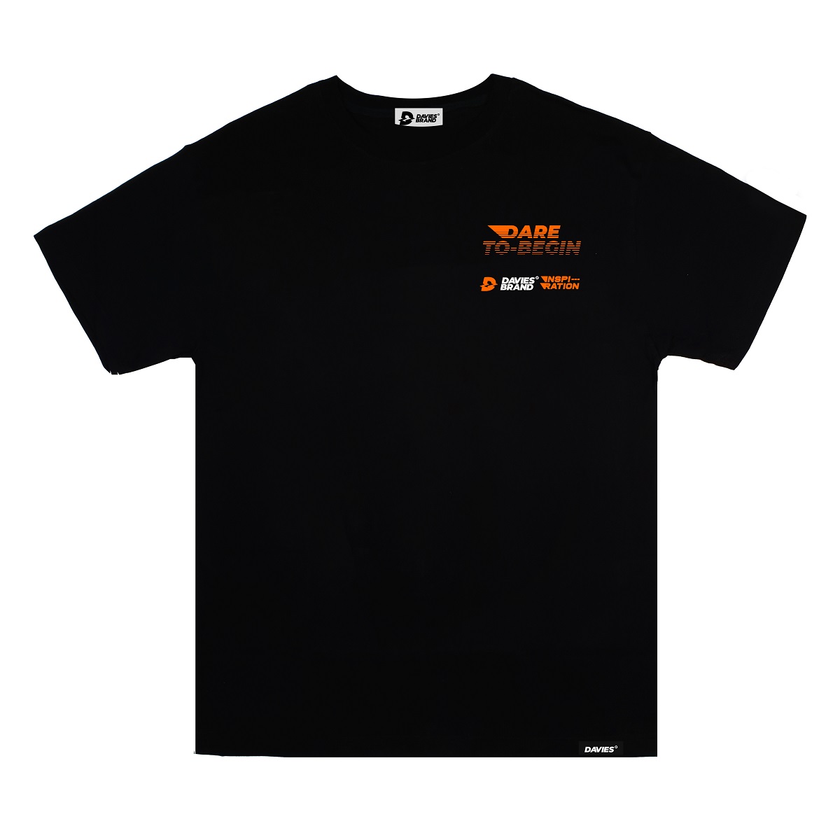 DSW Tee Logo Fire-Black