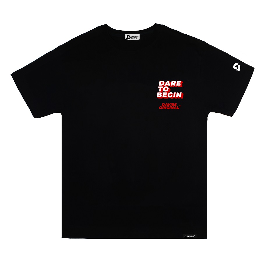 DSW Tee Break-Black Red