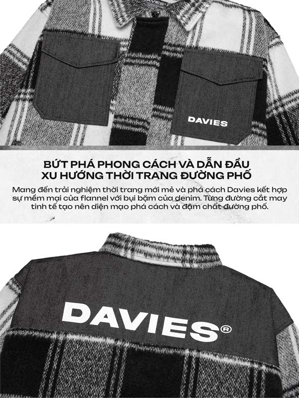 DSW Flannel Denim Hybrid Jacket