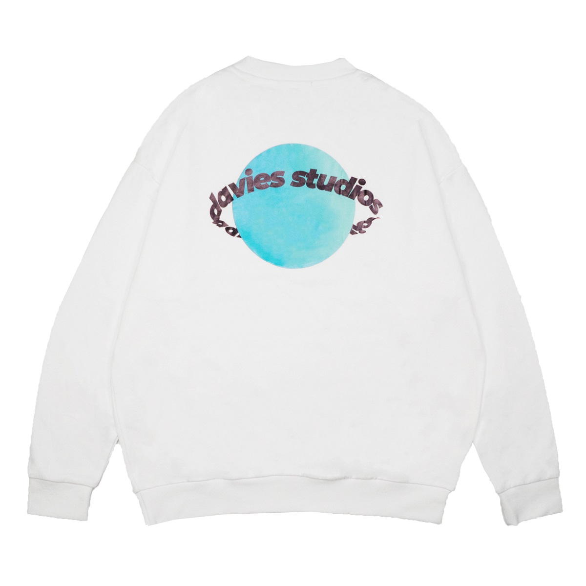 DSS SWEATER EARTH ICON - WHITE