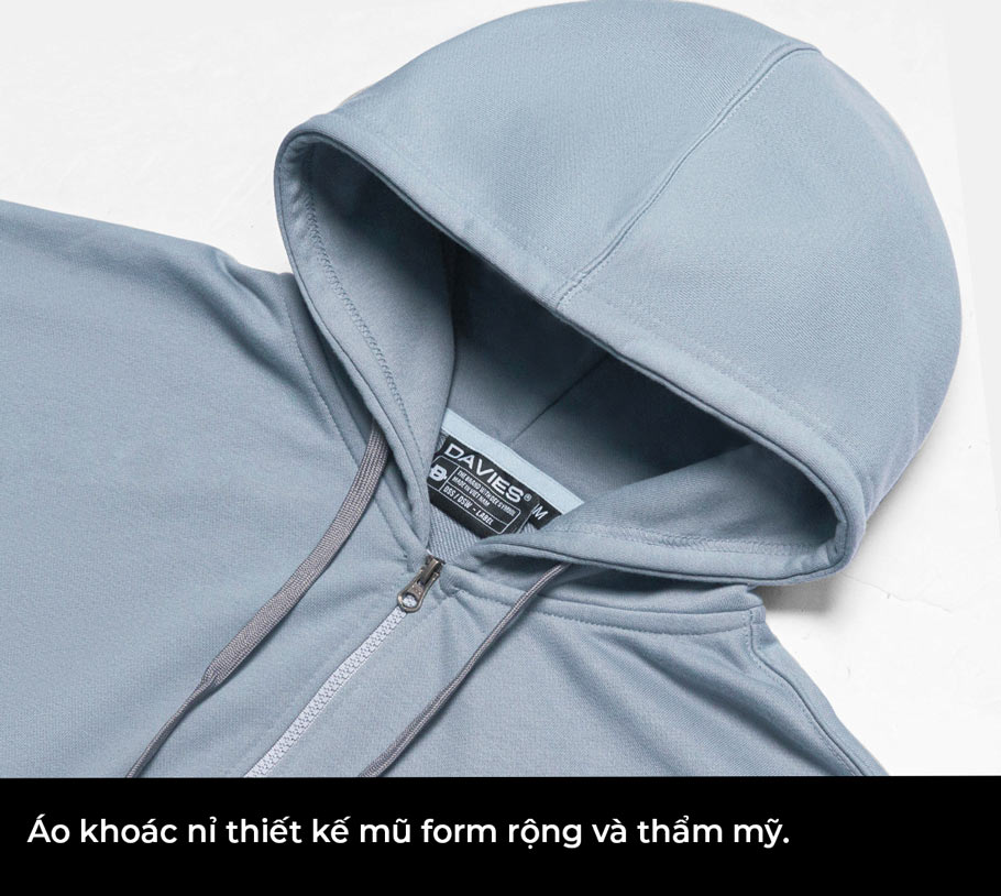 hoodie zip local brand áo khoác nỉ form rộng