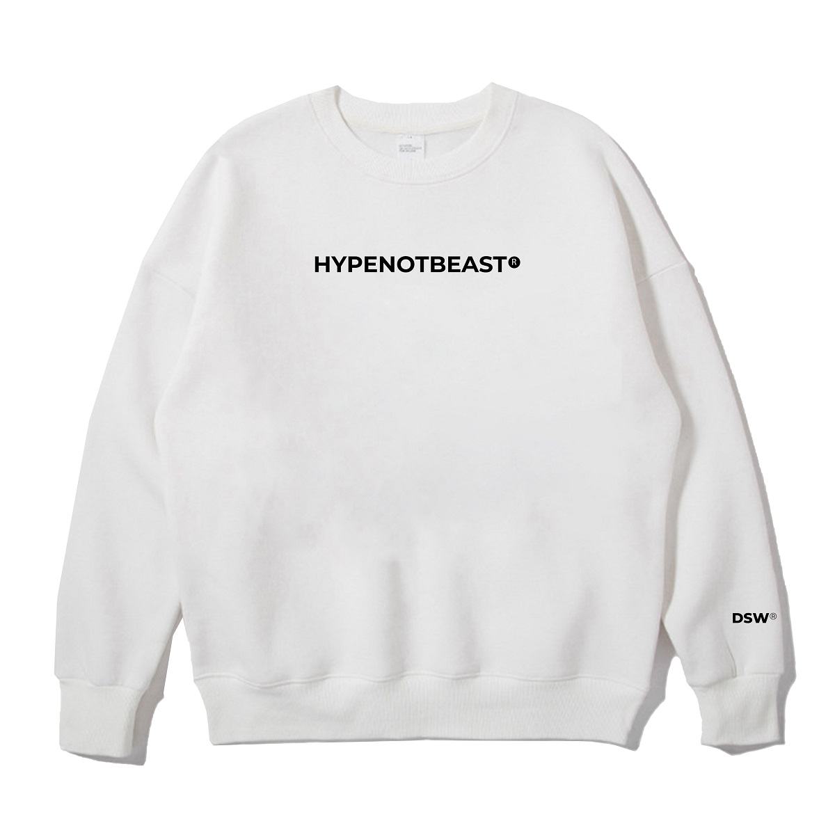 DSW SWEATER HYPE NOT BEAST - White