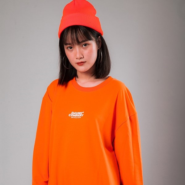 DSS SWEATER DAVIES COLLAB - ORANGE