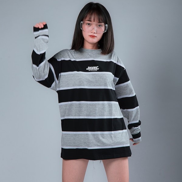 DSS SWEATER STRIPED GREY