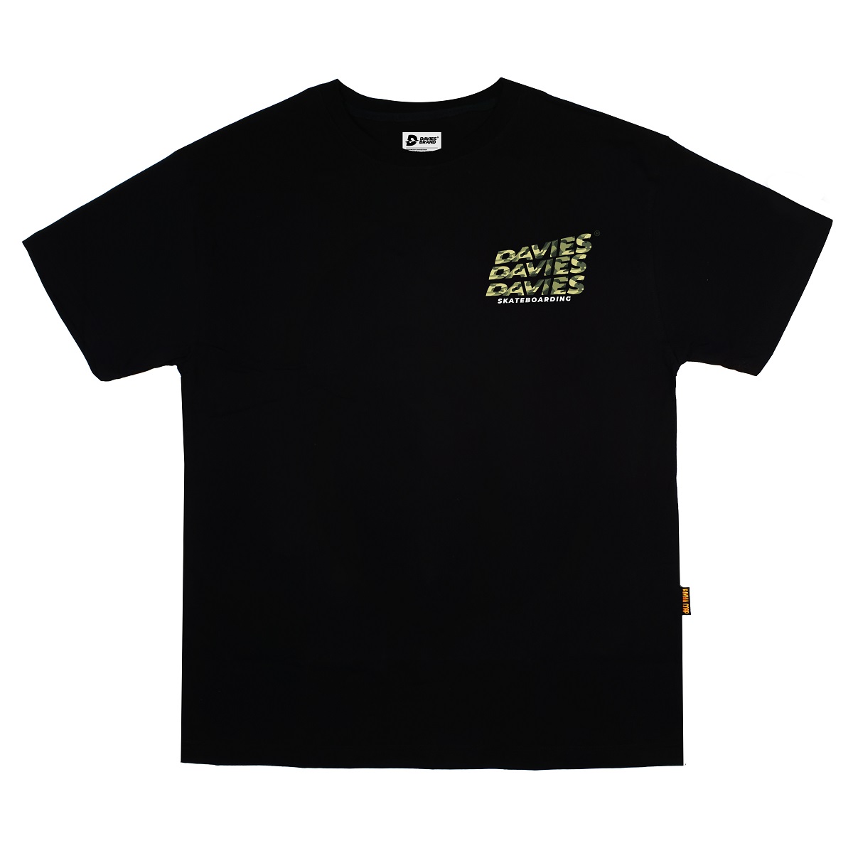 DSW Tee Skateboarding Camo-Black
