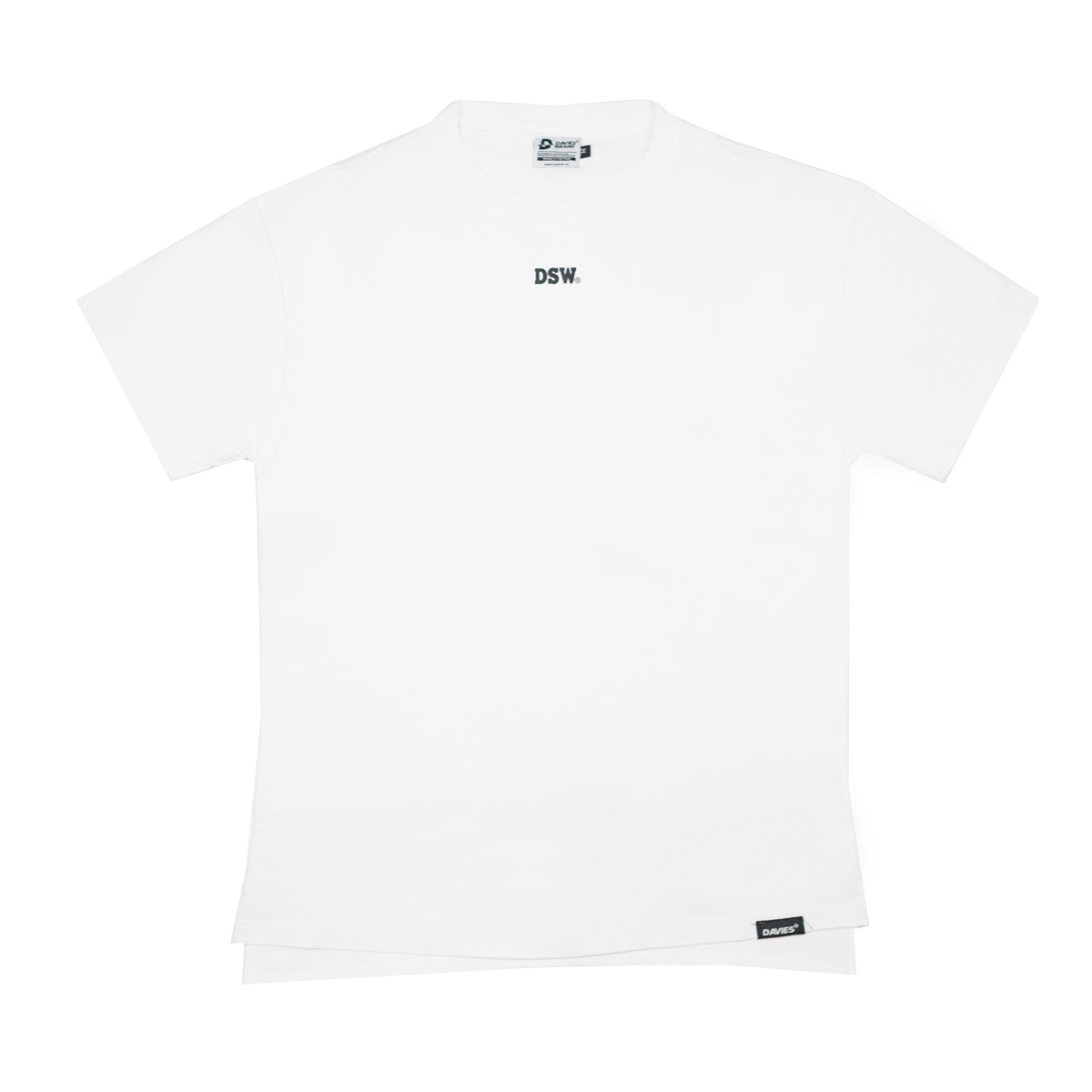 DSW TEE HIGH LOW - WHITE
