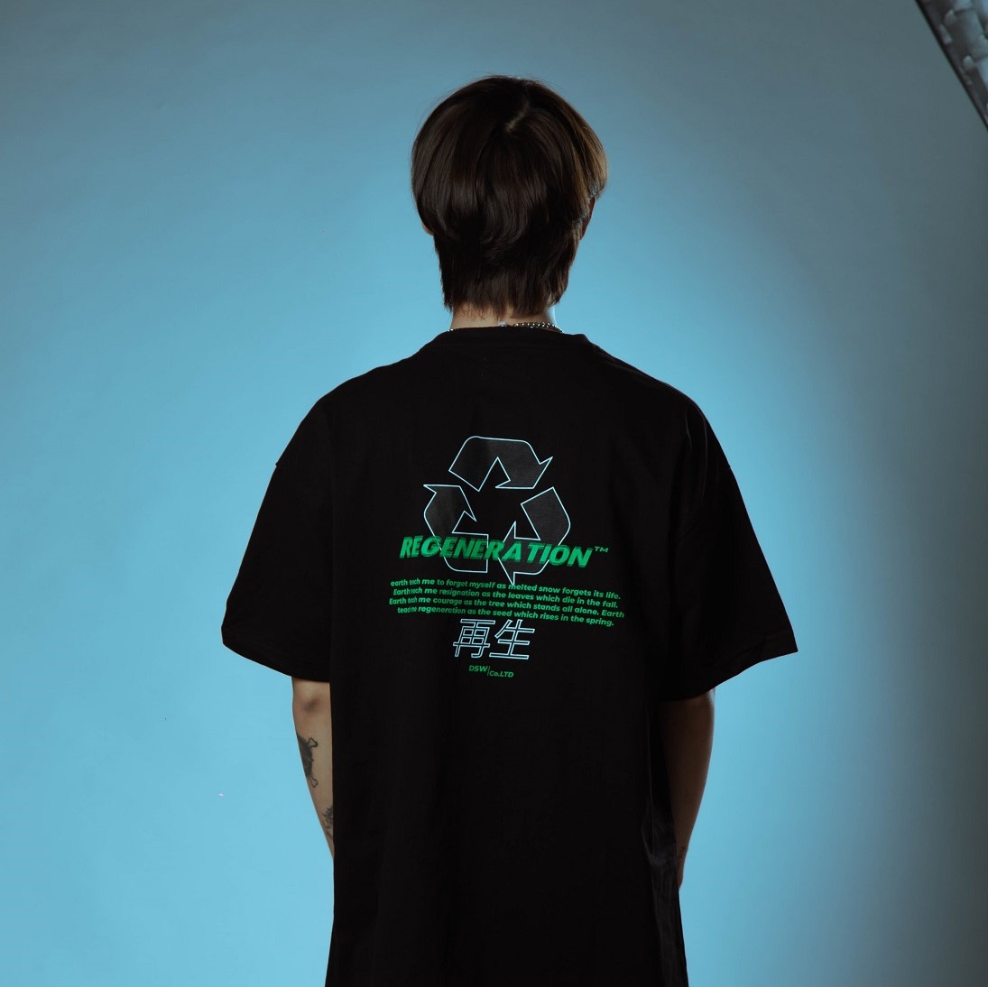 DSW TEE REGENERATION - BLACK