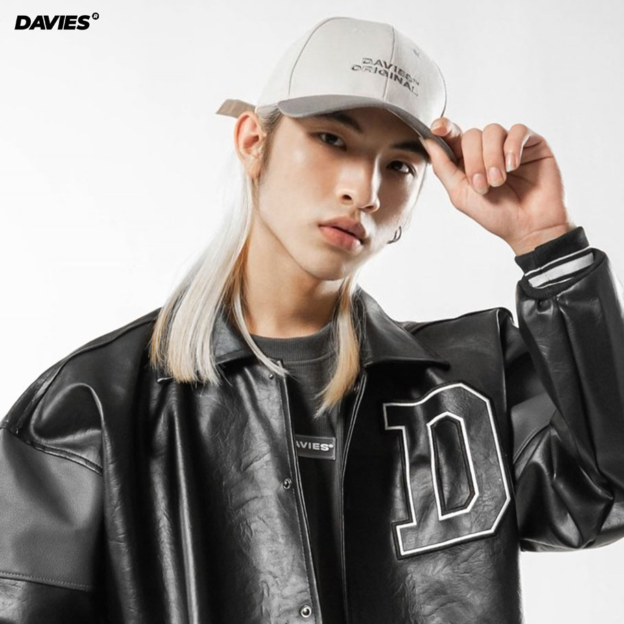 DSW Two Color Baseball Cap-Xám