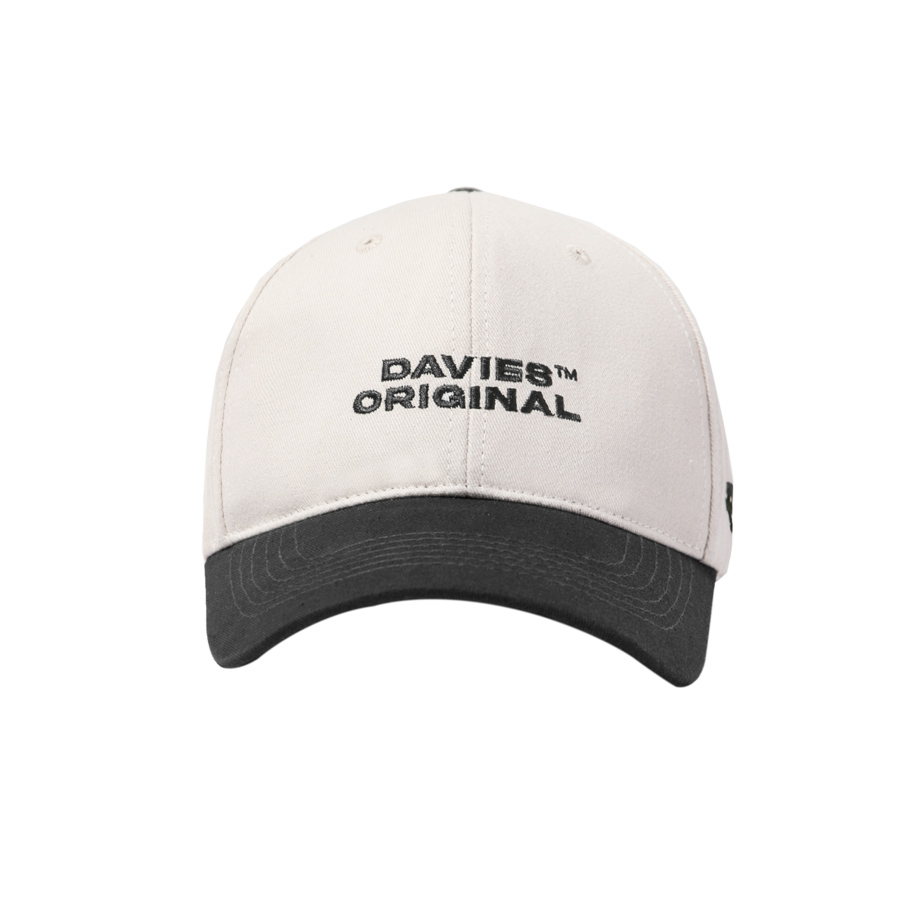 Mũ lưỡi trai local brand đẹp Grey Two Color Baseball Cap DAVIES ...