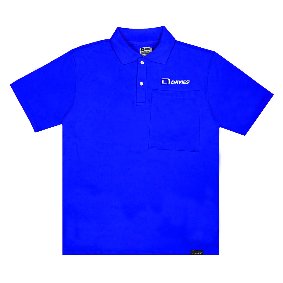 áo thun basic polo blue nữ