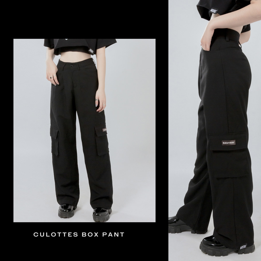 D13-Q31 Culottes Box Pant