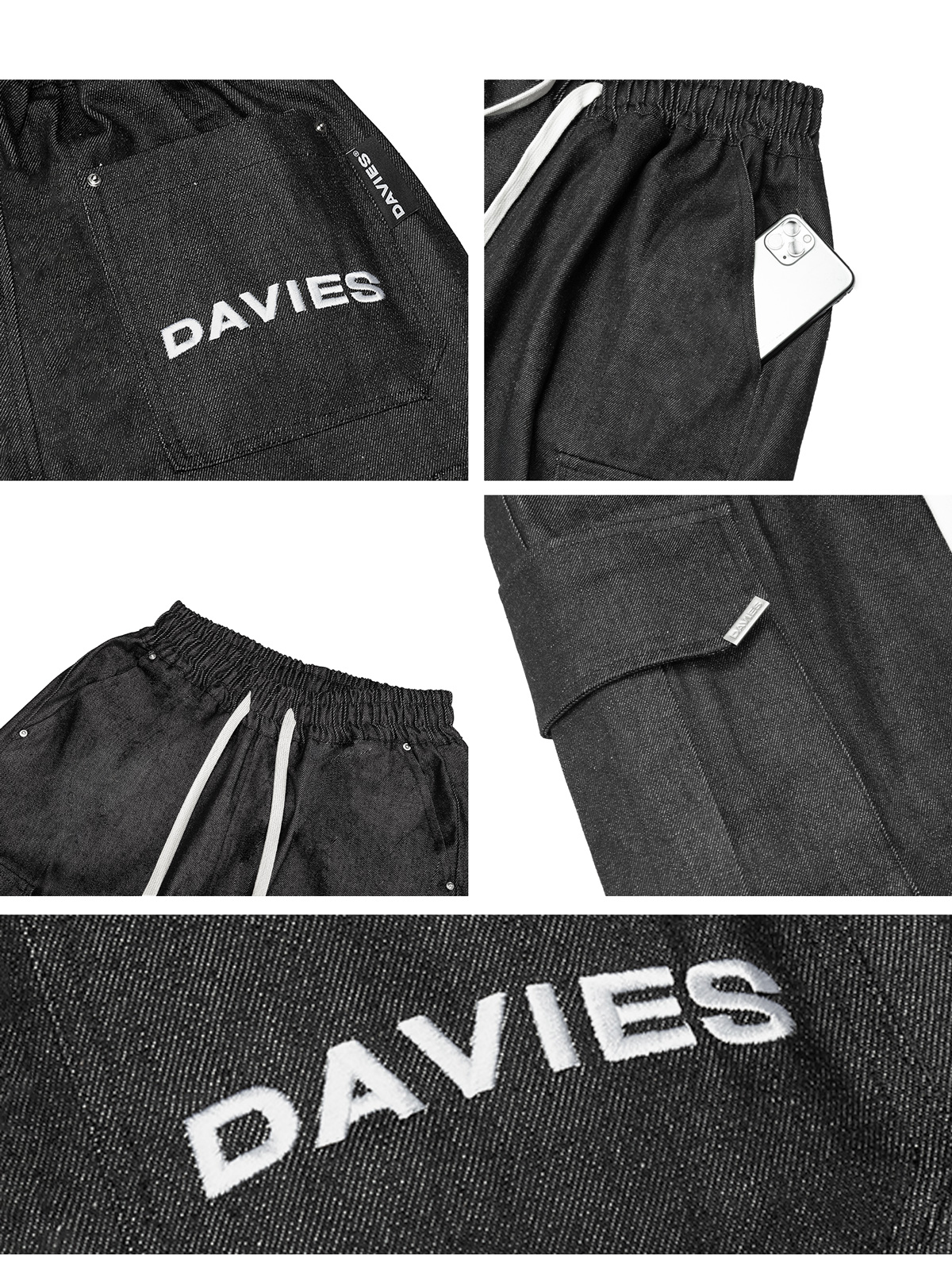 DSW Denim Cargo Pants