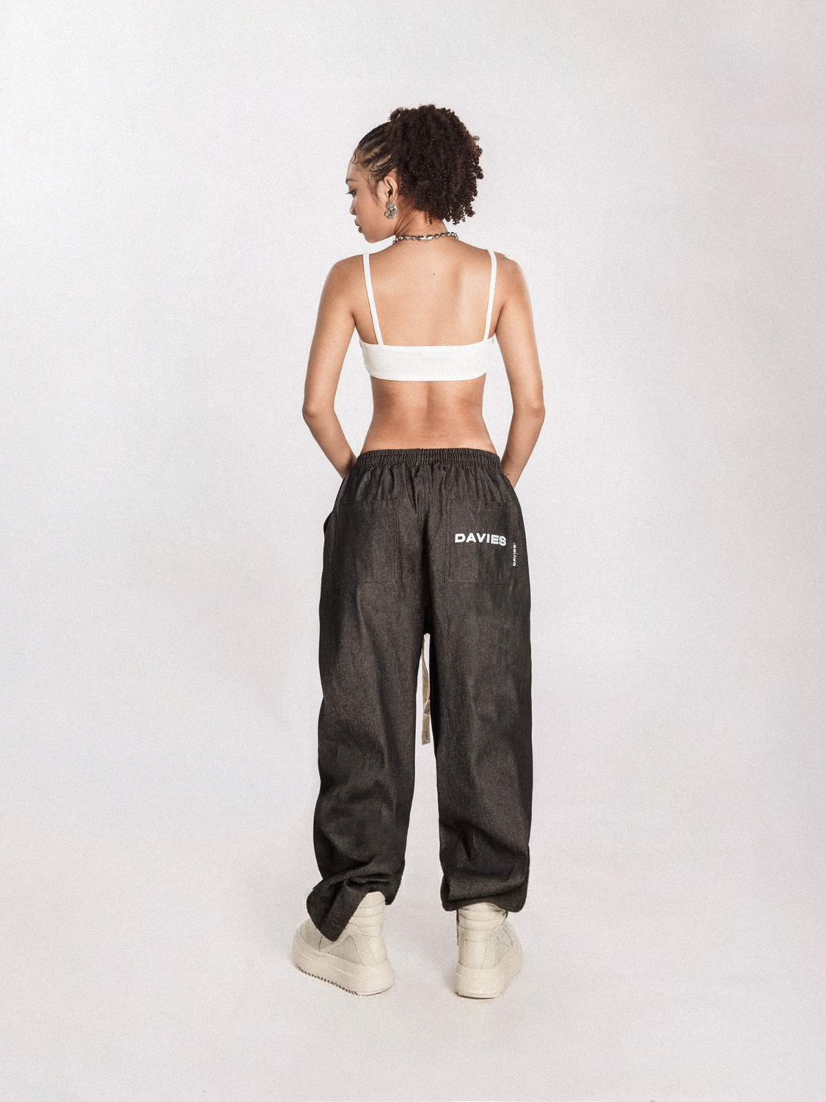 DSW Denim Piping Pants