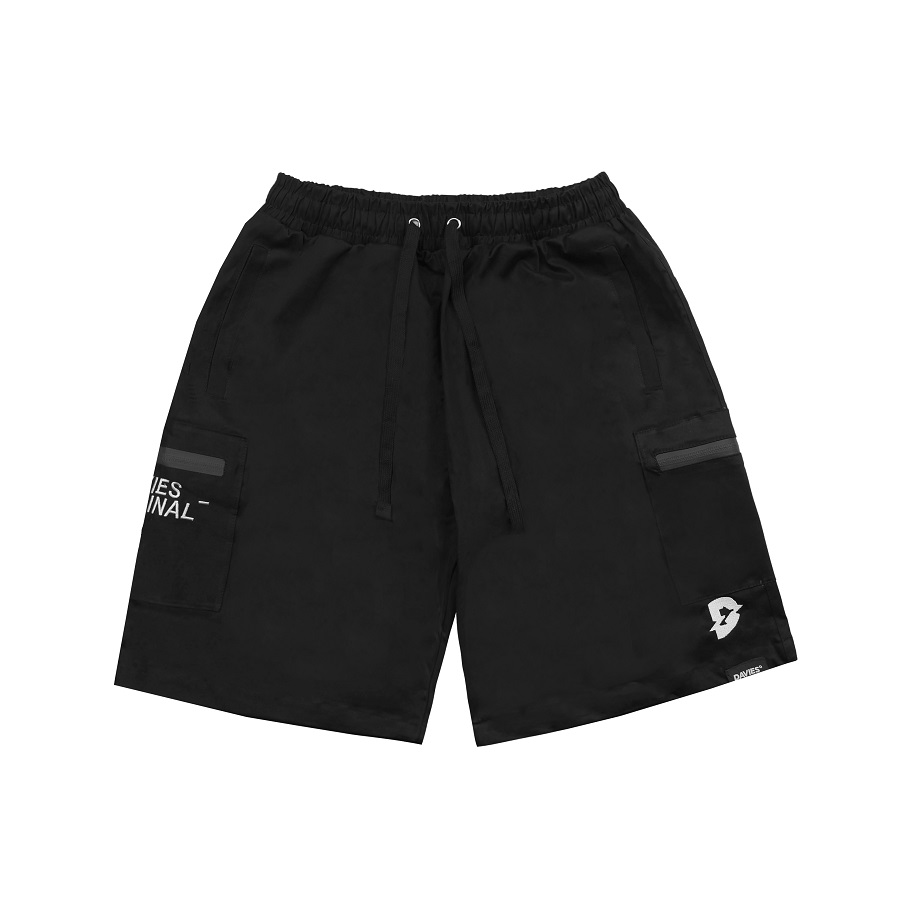 Quần short lưng thun Localbrand Zip Box DAVIES BRAND ® Quần Short Lưng Thun Localbrand Zip Box Davies Brand ®