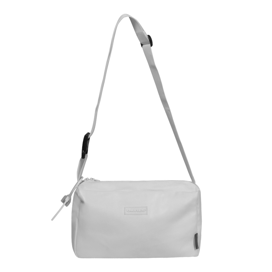 DSW Leather Over Shoulder Bag-White