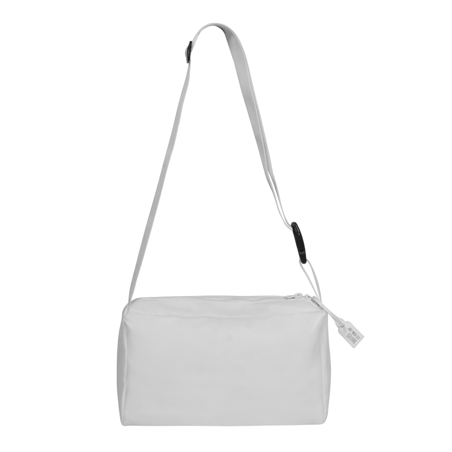 DSW Leather Over Shoulder Bag-White