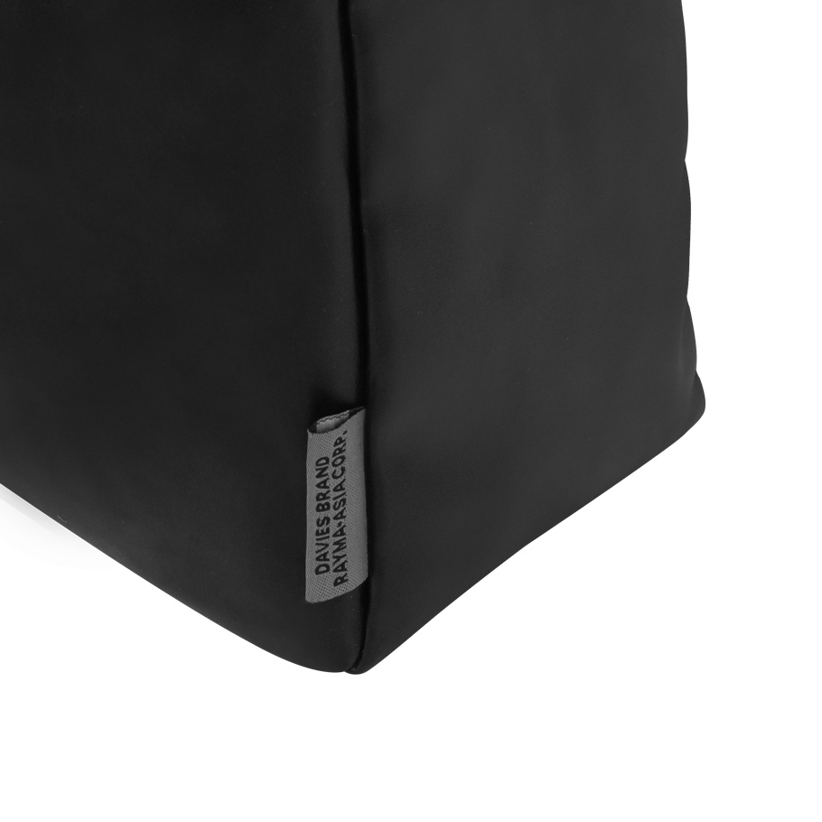 DSW Leather Over Shoulder Bag-Black