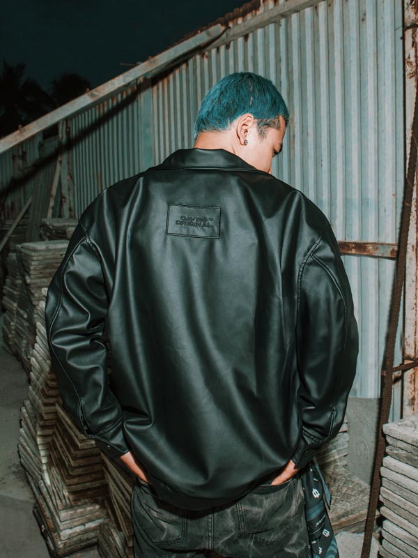 DSW Varsity Leather Jacket 2.0