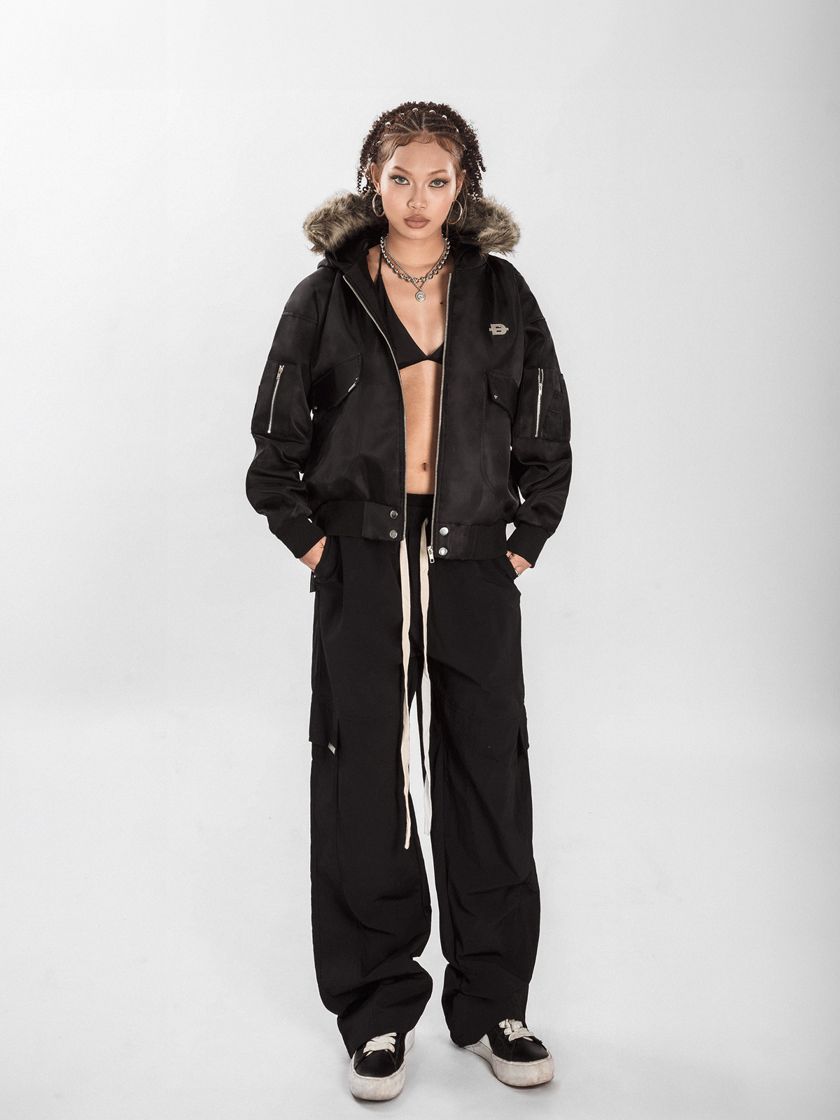 DSW Hunter Hooded Bomber Jacket