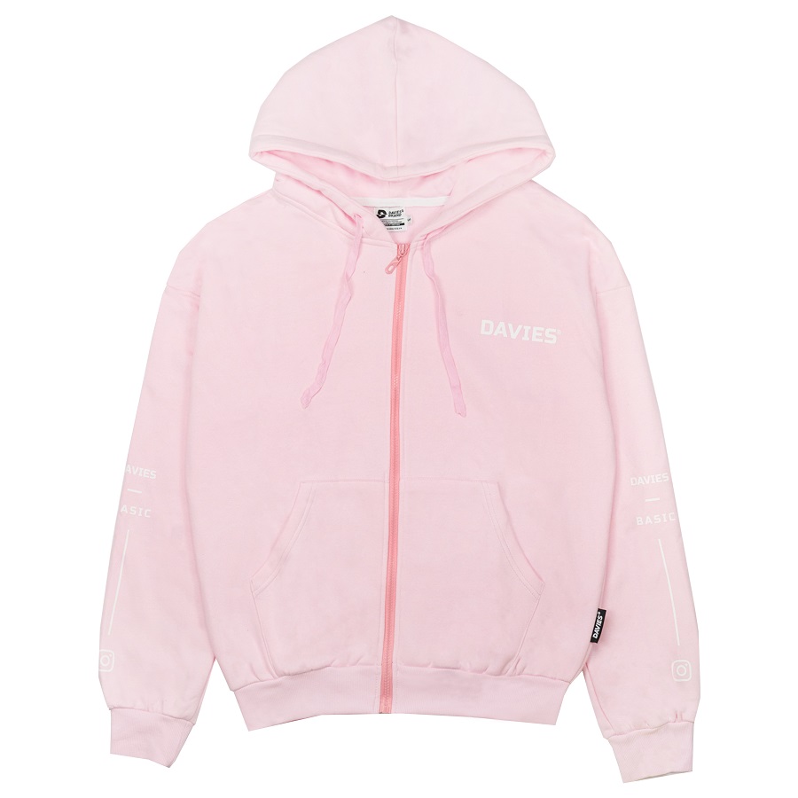 DSS Hoodie Zipper-Pink