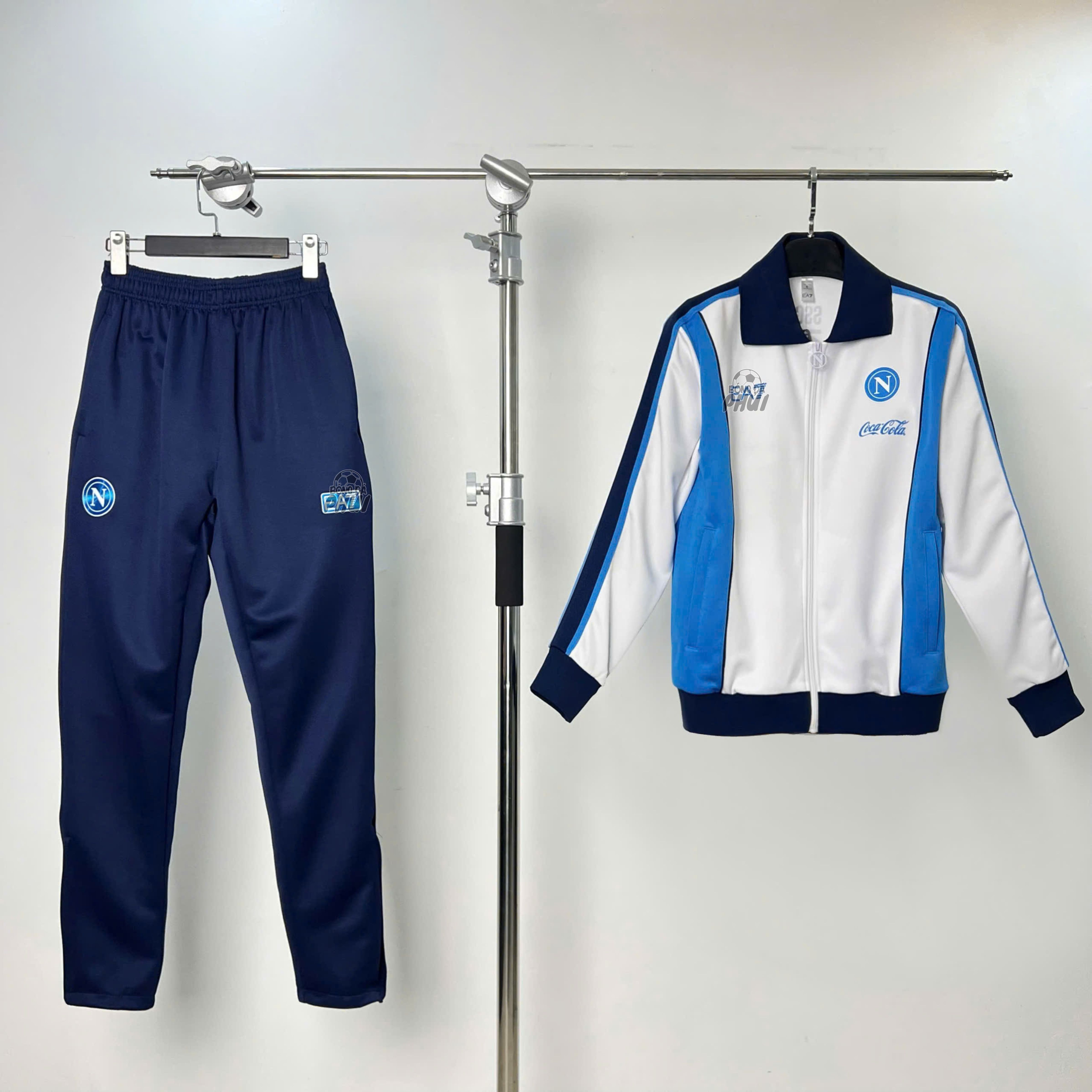 BỘ KHOÁC NAPOLI TRẮNG 2026