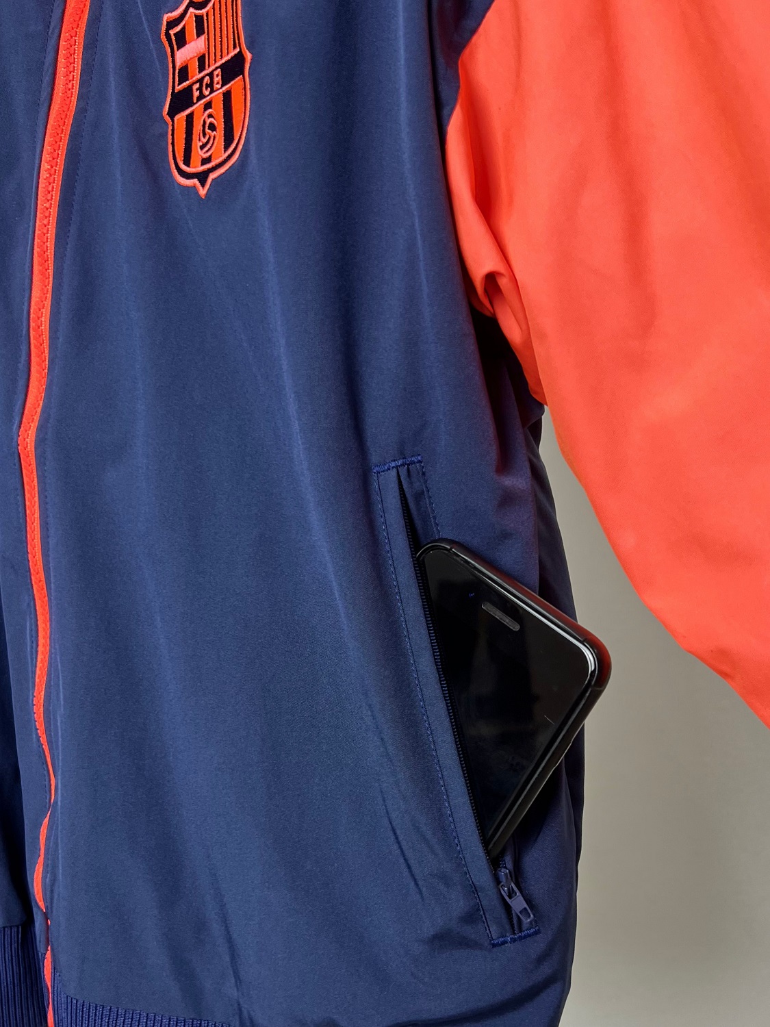 ÁO GIÓ BARCA XANH CAM