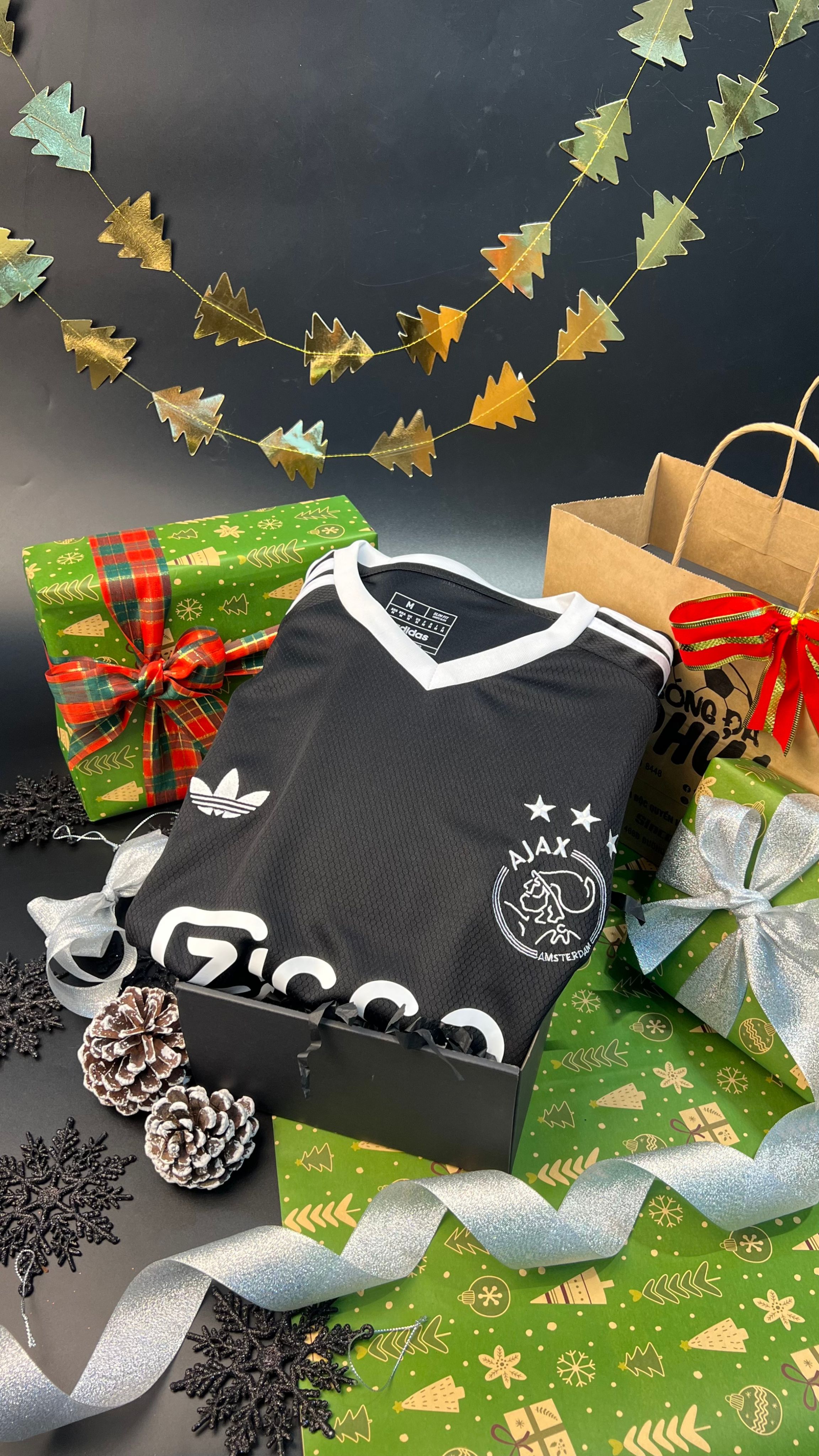 ÁO FAN AJAX ĐEN 2024