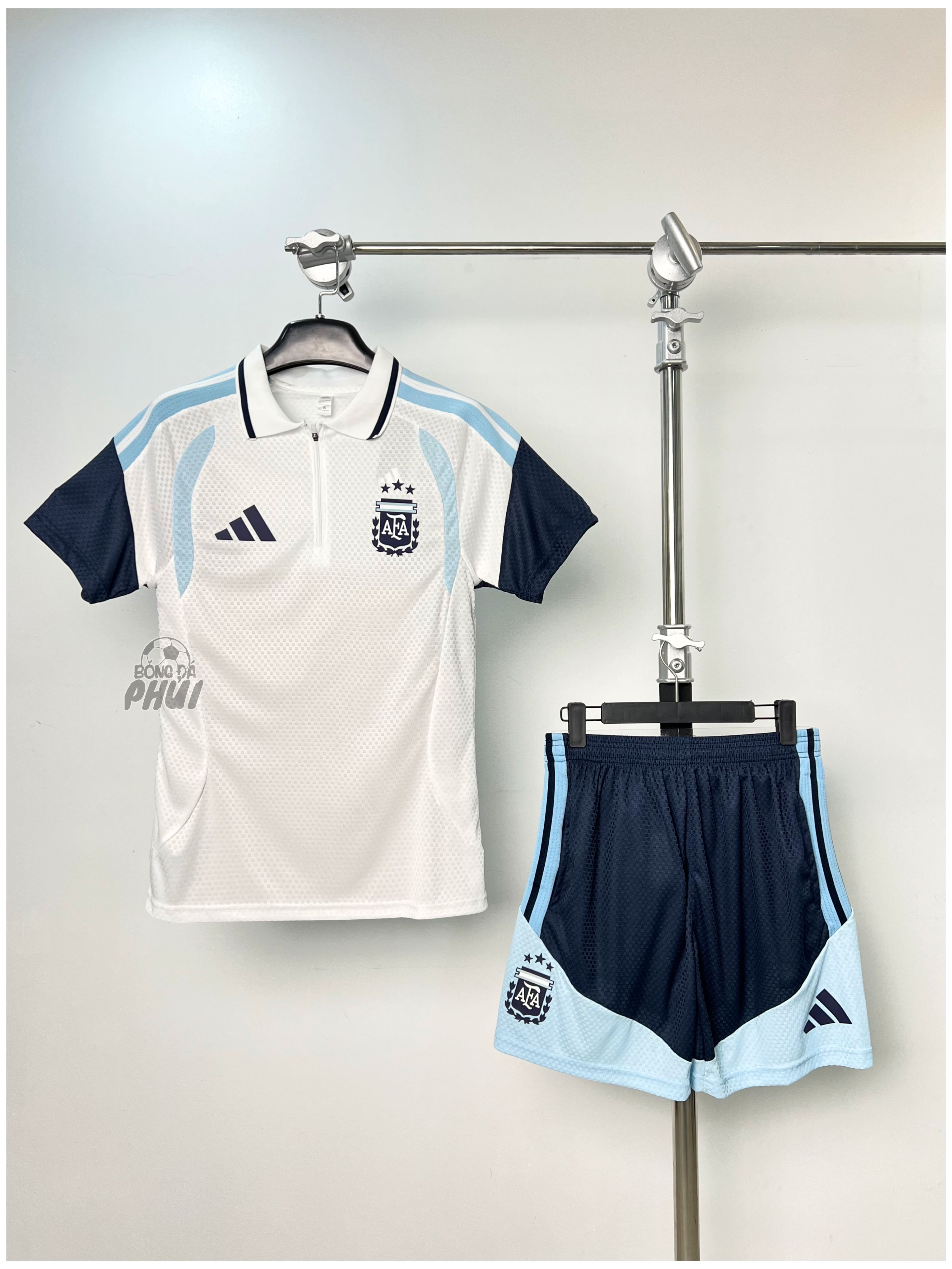 BỘ POLO ARGEN TRẮNG 2026