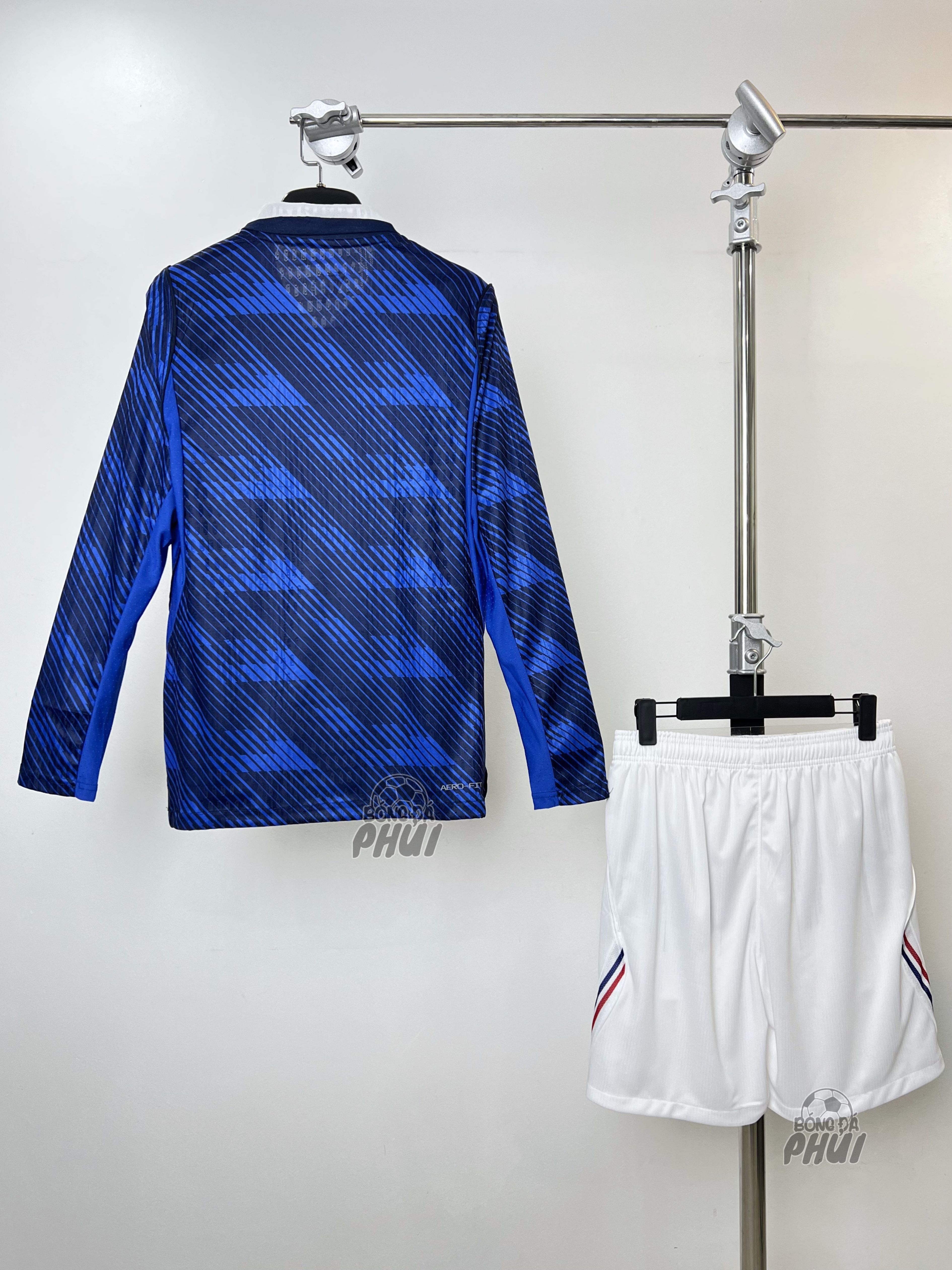ÁO BODY PHÁP XANH DÀI TAY WC 2026