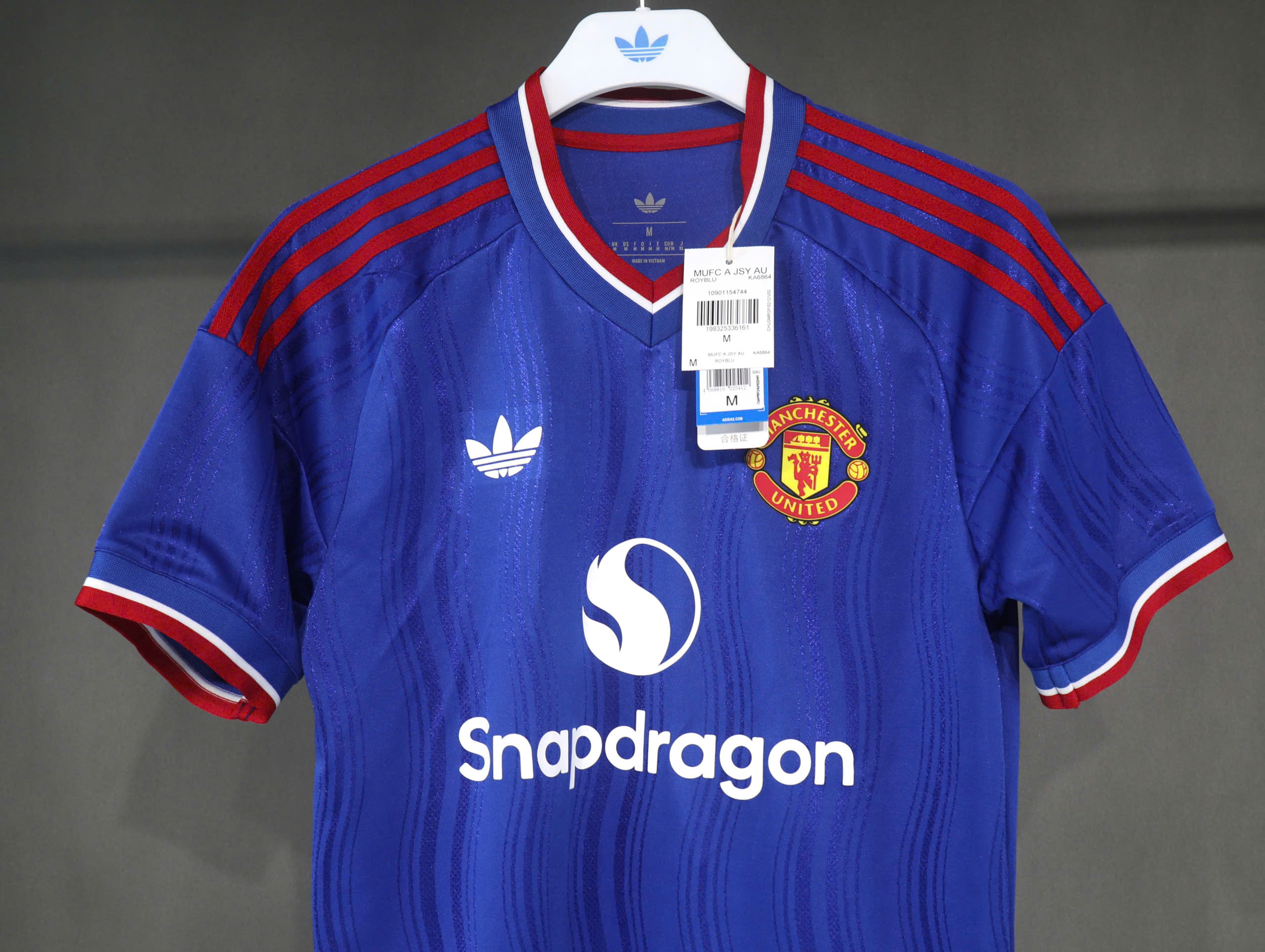 ÁO PLAYER MU XANH 2026