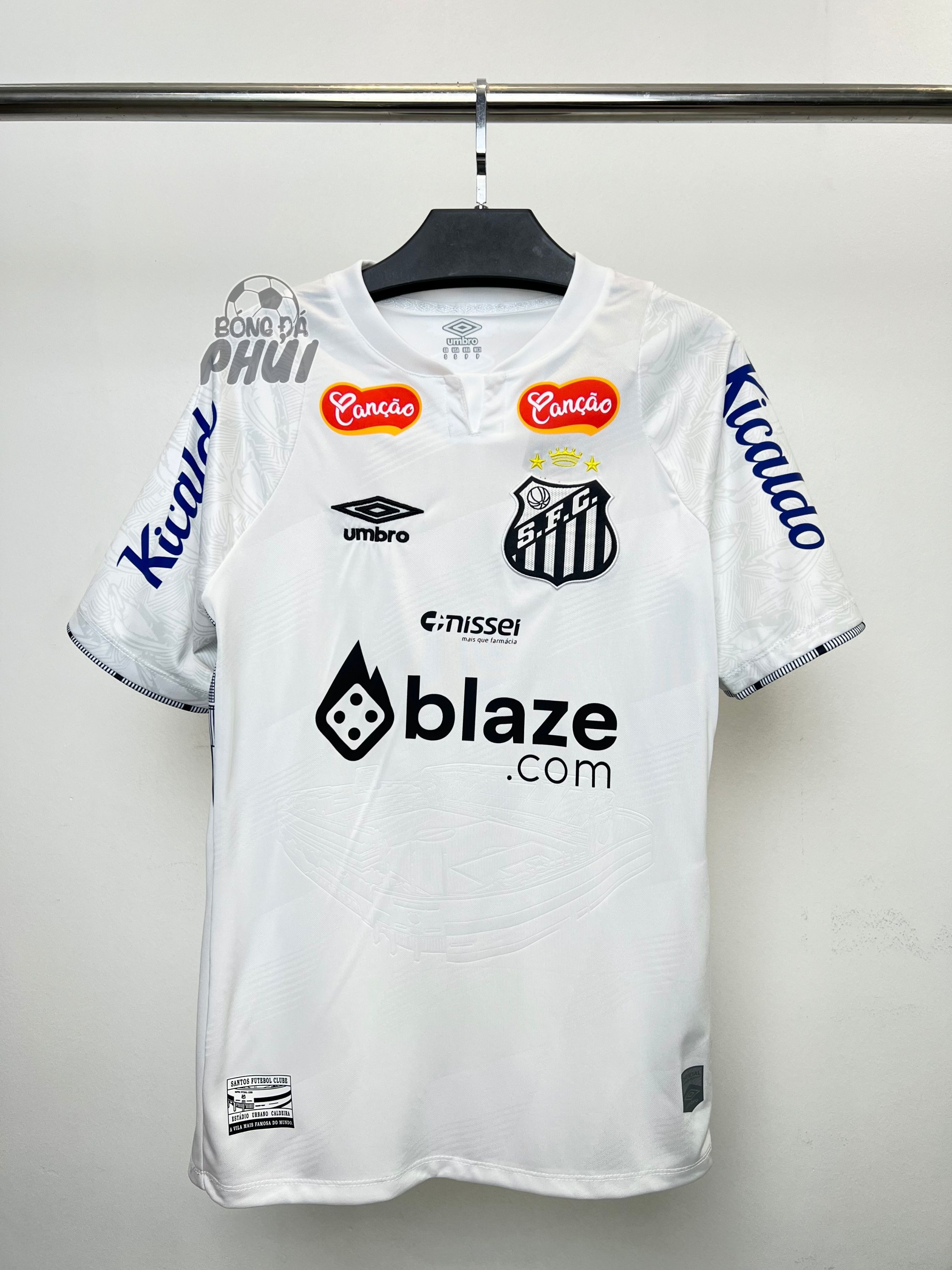ÁO FAN SANTOS TRẮNG 2025