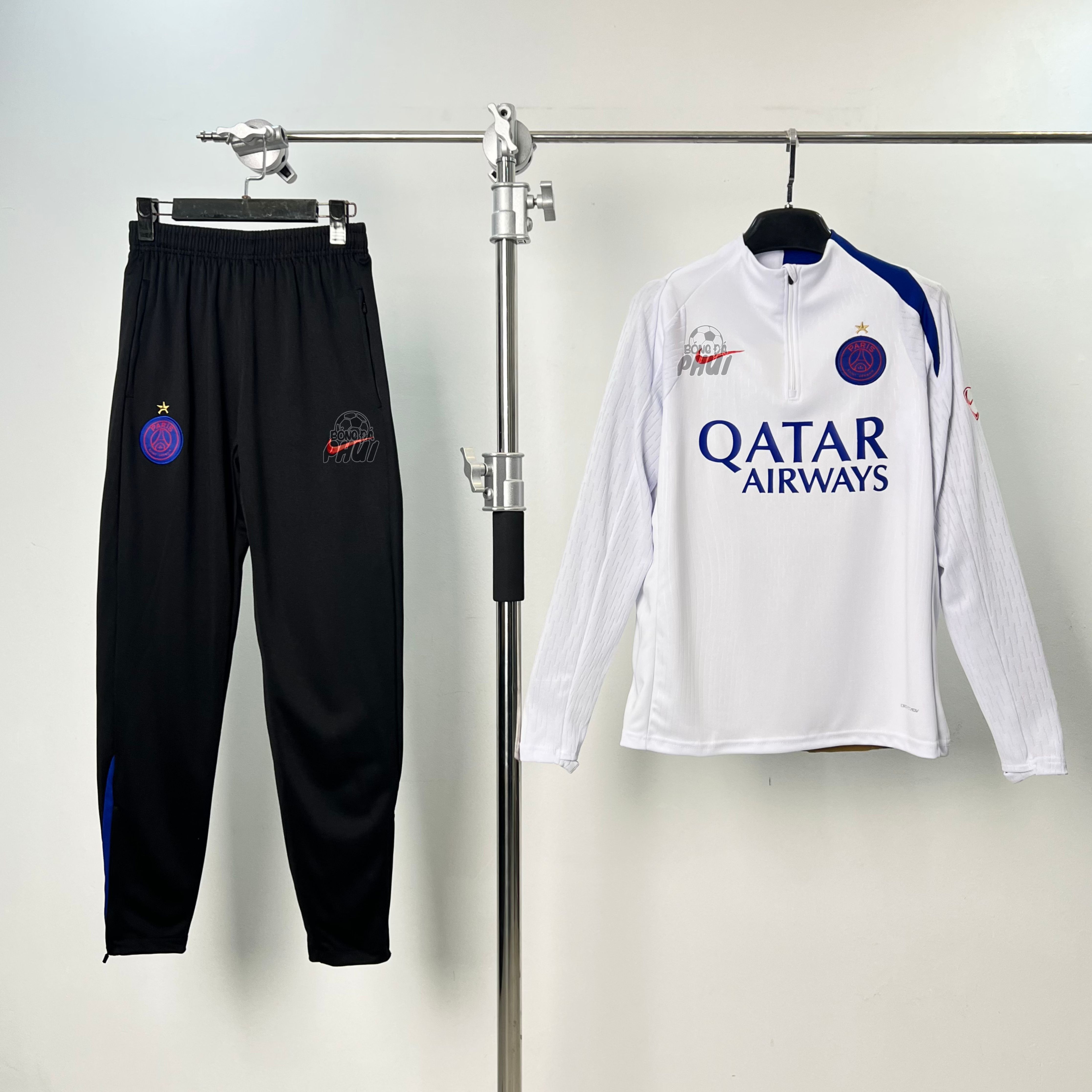 BỘ NỈ PSG TRẮNG 2025