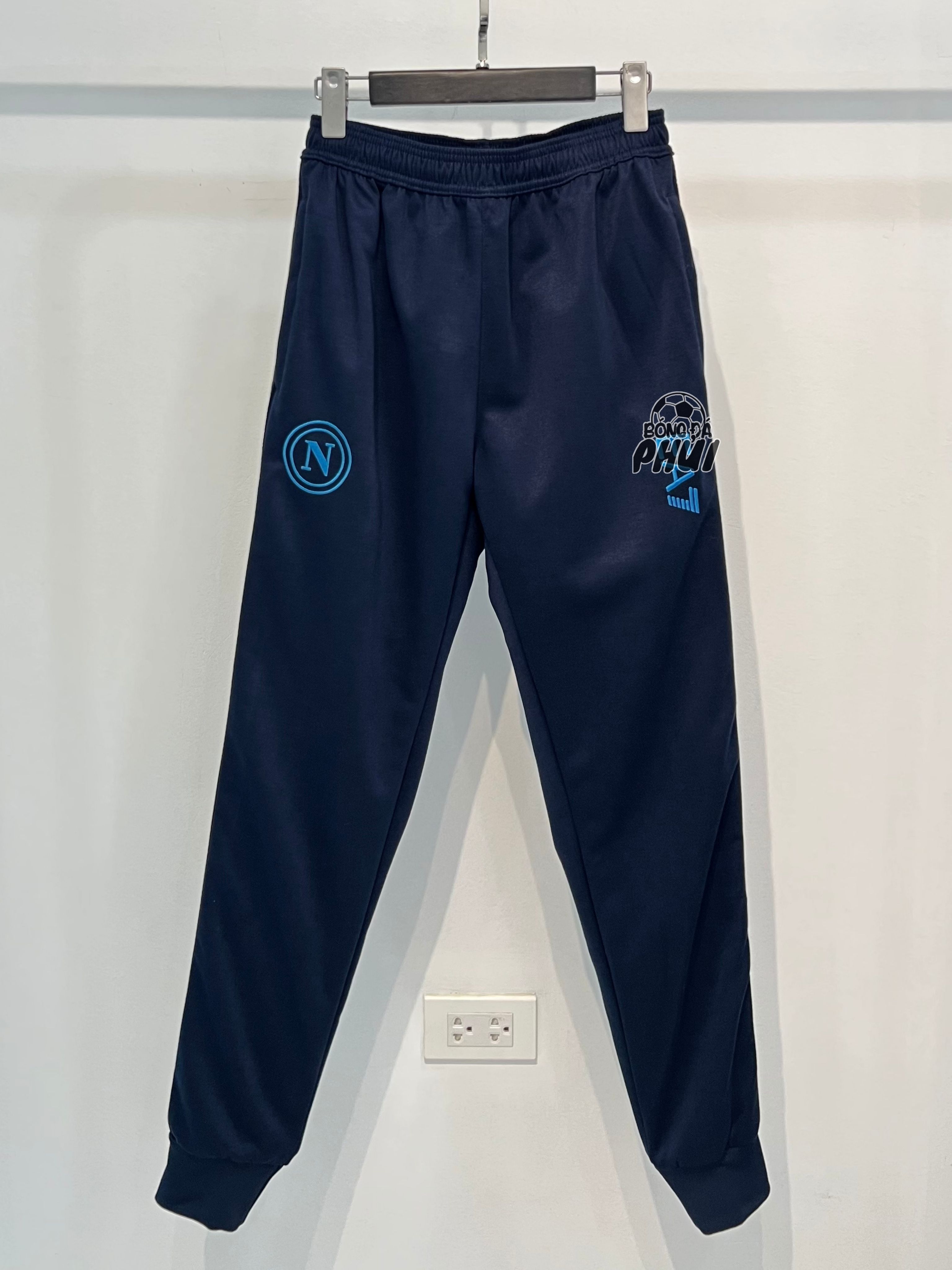 BỘ KHOÁC MŨ NAPOLI XANH 2024