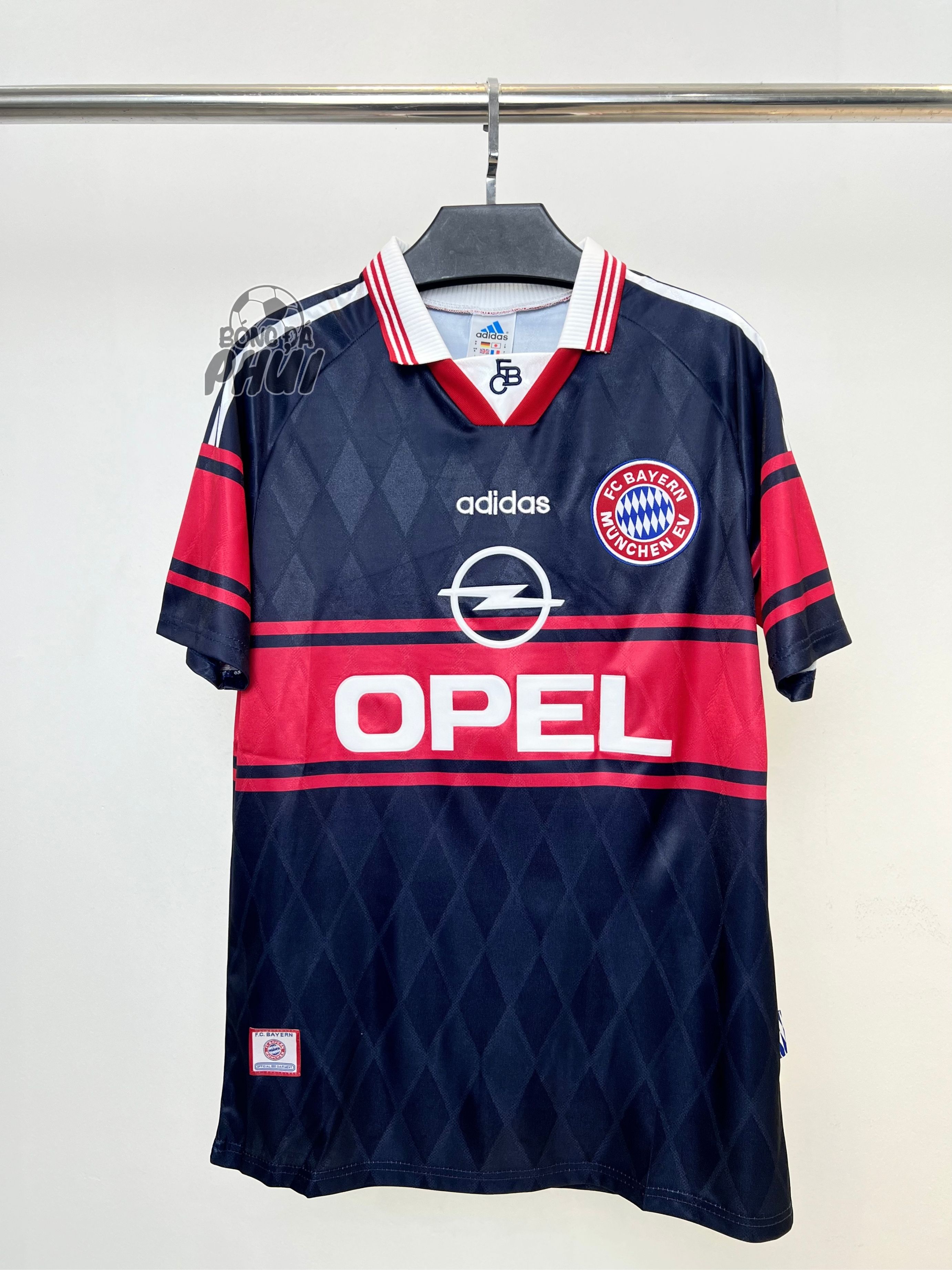 ÁO RETRO BAYERN XANH 1997