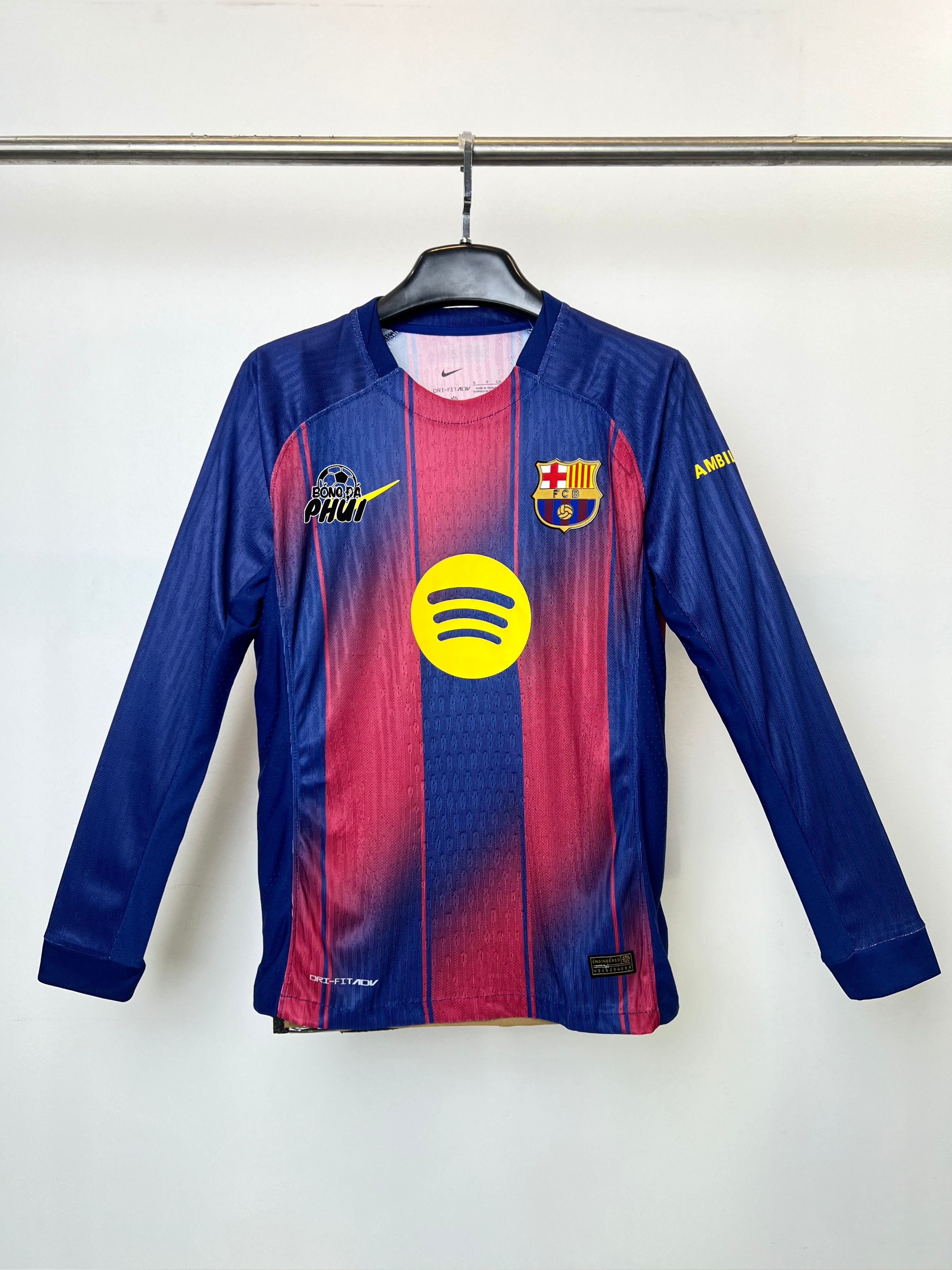 ÁO BODY BARCA ĐỎ XANH DÀI TAY 2025