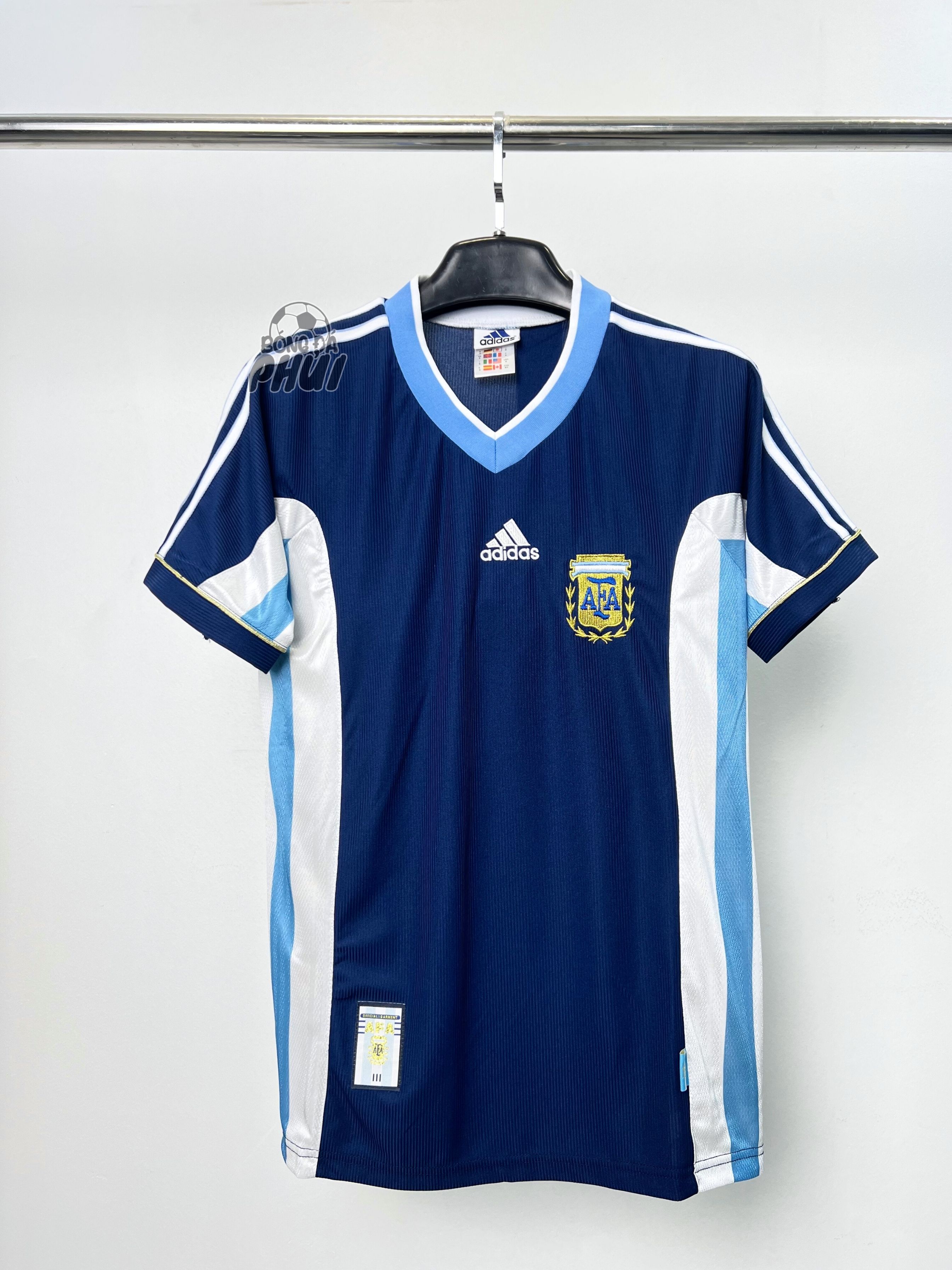 ÁO RETRO ARGEN XANH 1998