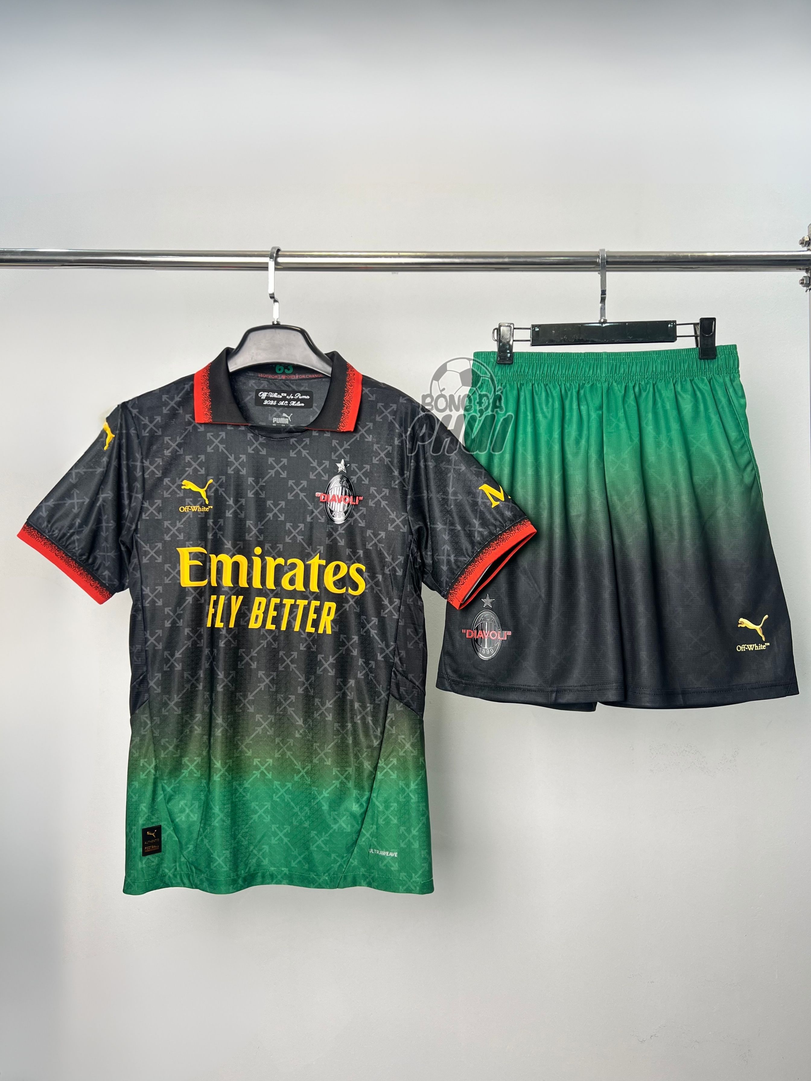 ÁO BODY AC ĐEN XANH 2025