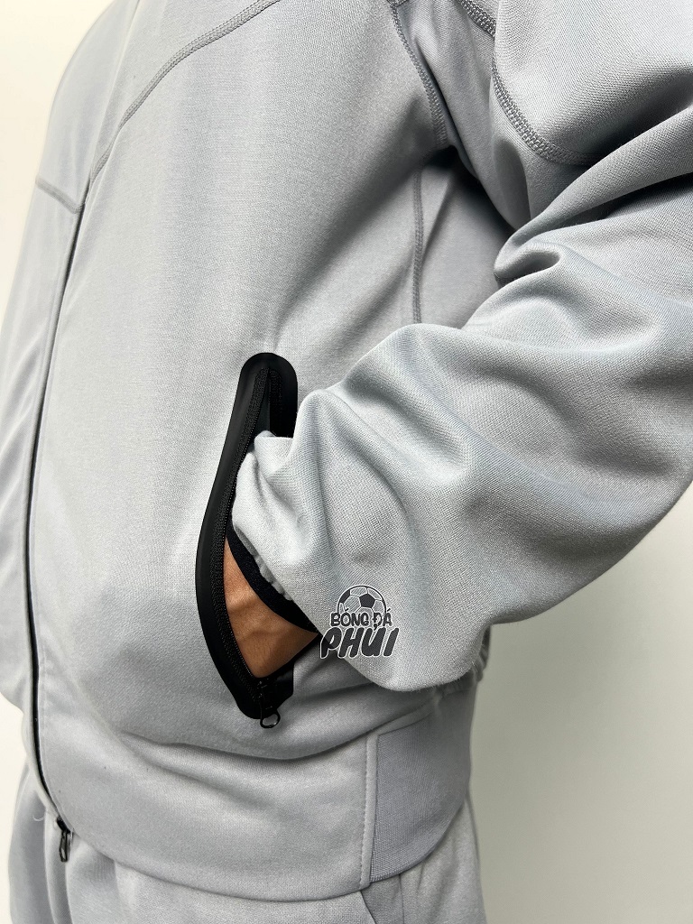 BỘ KHOÁC NIKE TECH XÁM
