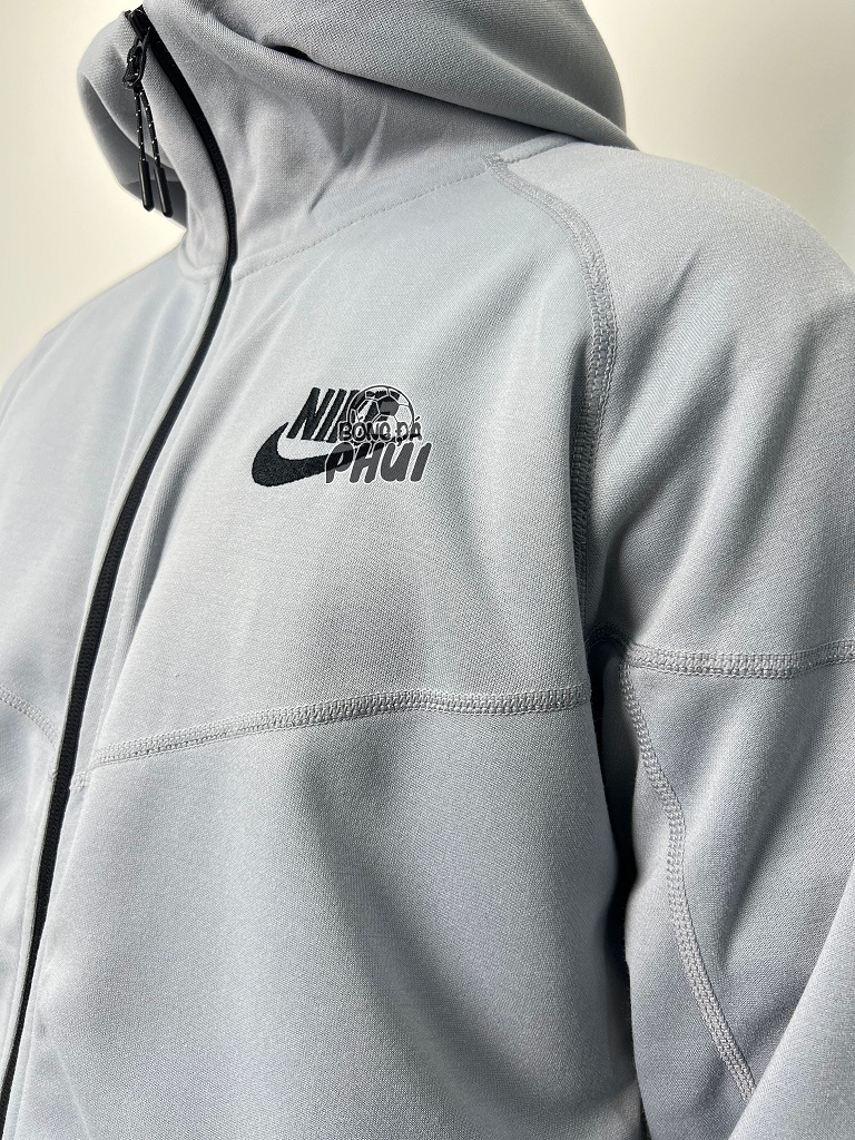 BỘ KHOÁC NIKE TECH XÁM