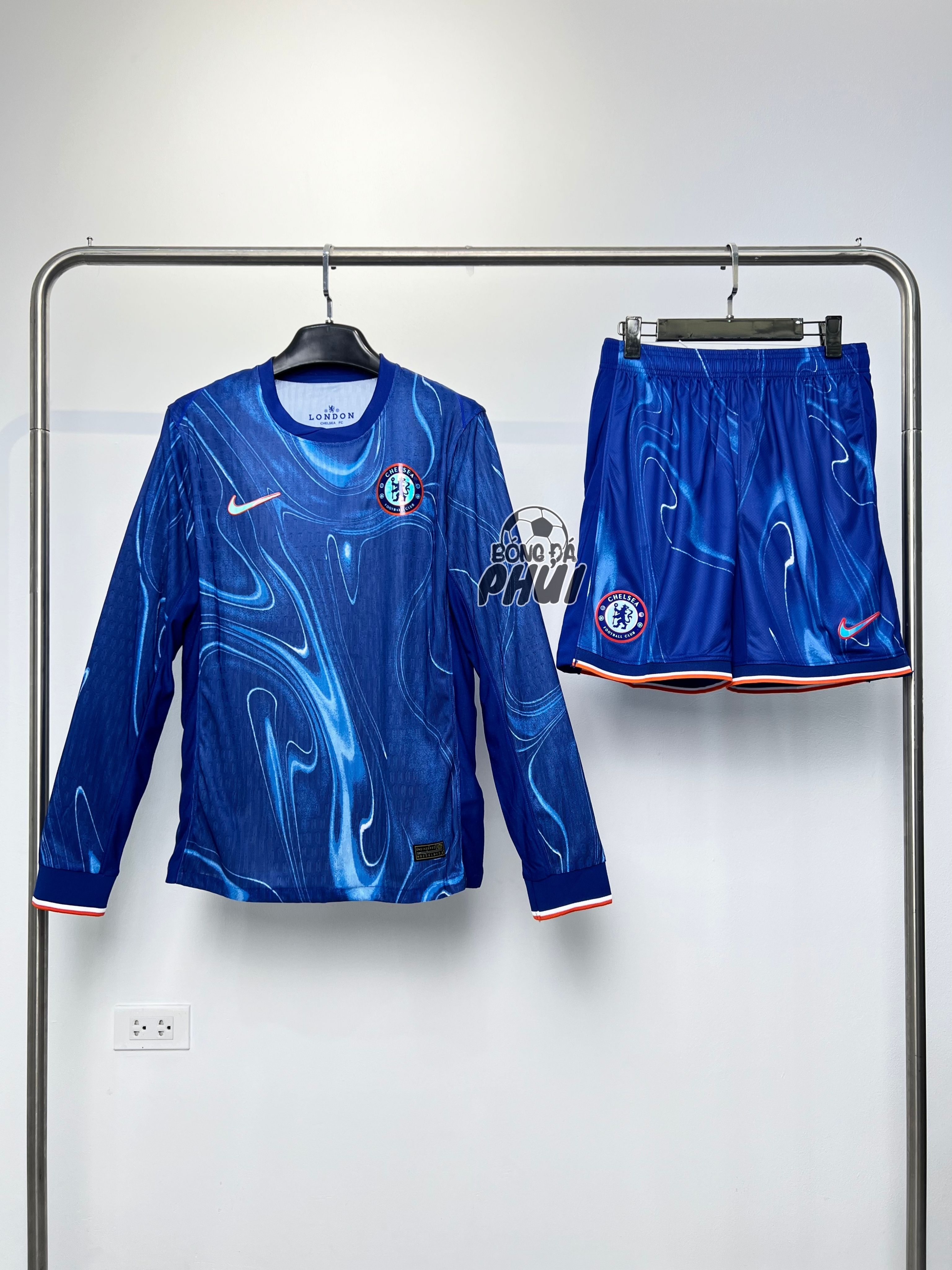 ÁO BODY CHELSEA XANH DÀI TAY 2024